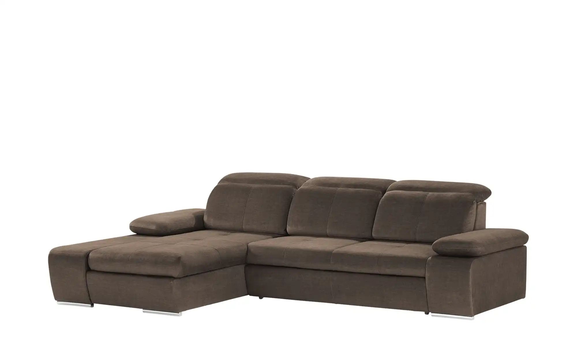 Thumbnail - switch Ecksofa aus Mikrofaser Avilla ¦ braun ¦ Maße (cm): B: 285 H: 86 T: 187.0 Polstermöbel > Sofas > Ecksofas - Höffne...