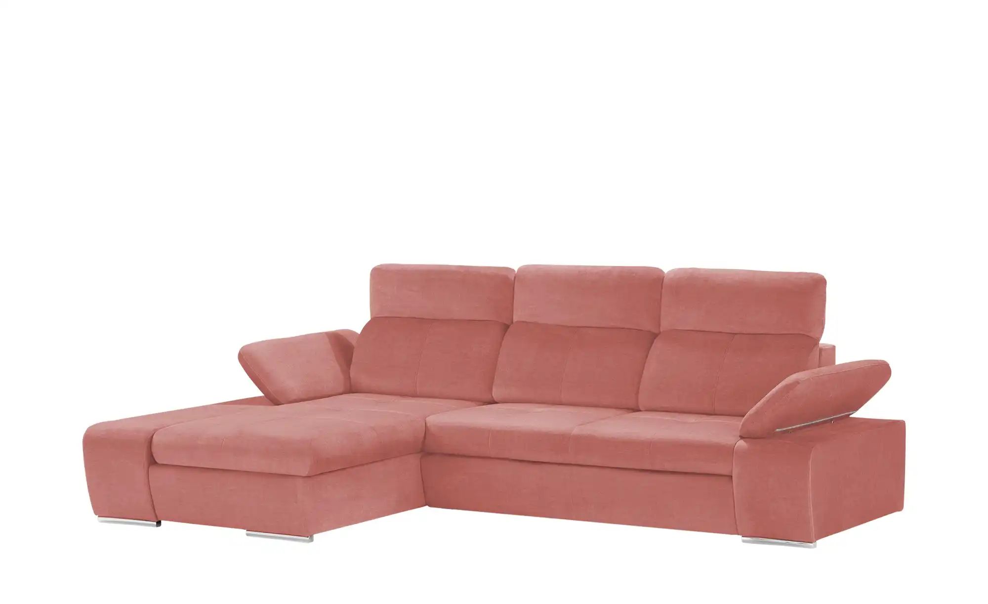 Thumbnail - switch Ecksofa aus Mikrofaser Avilla ¦ rot ¦ Maße (cm): B: 285 H: 86 T: 187.0 Polstermöbel > Sofas > Ecksofas - Höffner