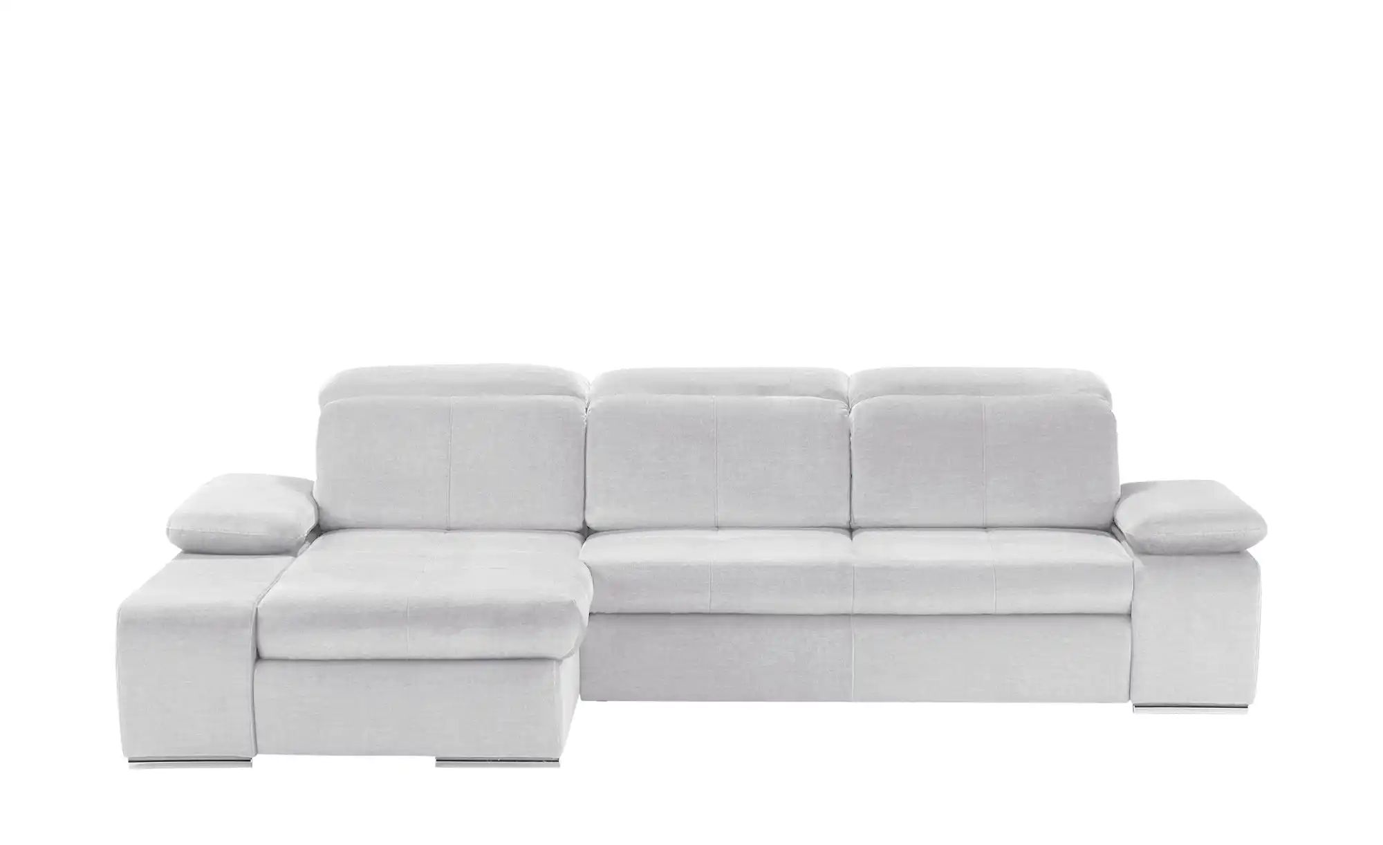 switch Ecksofa aus Mikrofaser Avilla ¦ grau ¦ Maße (cm): B: 285 H: 86 T: 18 günstig online kaufen