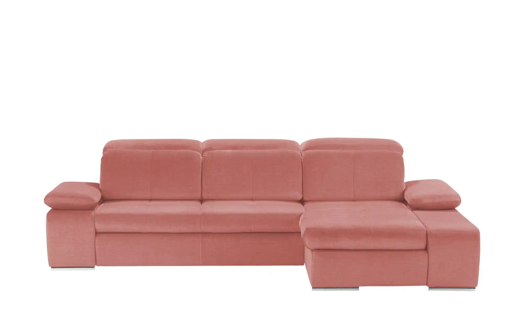 switch Ecksofa aus Mikrofaser Avilla ¦ rot ¦ Maße (cm): B: 285 H: 86 T: 187 günstig online kaufen