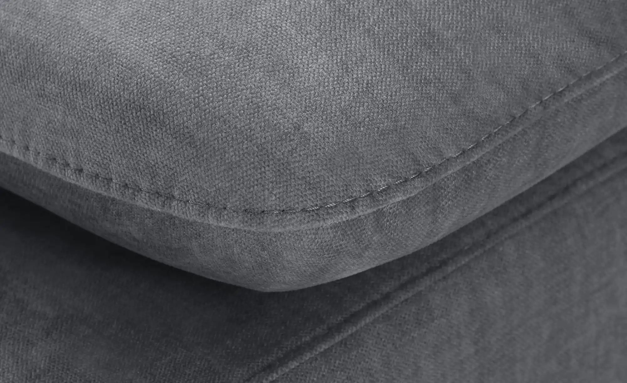 switch Ecksofa aus Mikrofaser Avilla ¦ grau ¦ Maße (cm): B: 285 H: 86 T: 18 günstig online kaufen