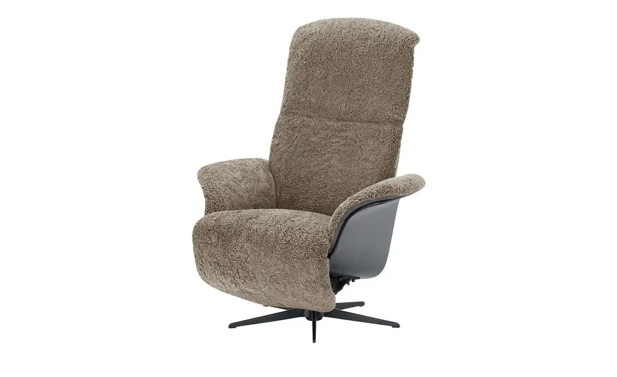 Nils Olsen Relaxsessel mit Schaffell  Frederik ¦ beige ¦ Maße (cm): B: 78 H günstig online kaufen