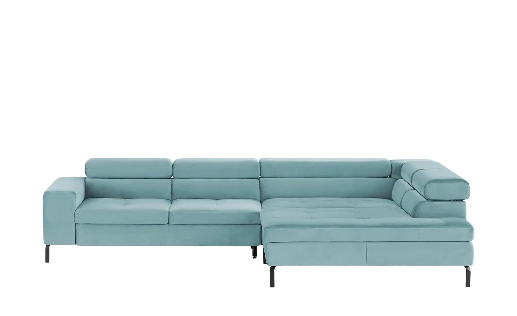 Gallery M Ecksofa  Felicia Due ¦ blau ¦ Maße (cm): B: 309 H: 72 T: 215 Pols günstig online kaufen