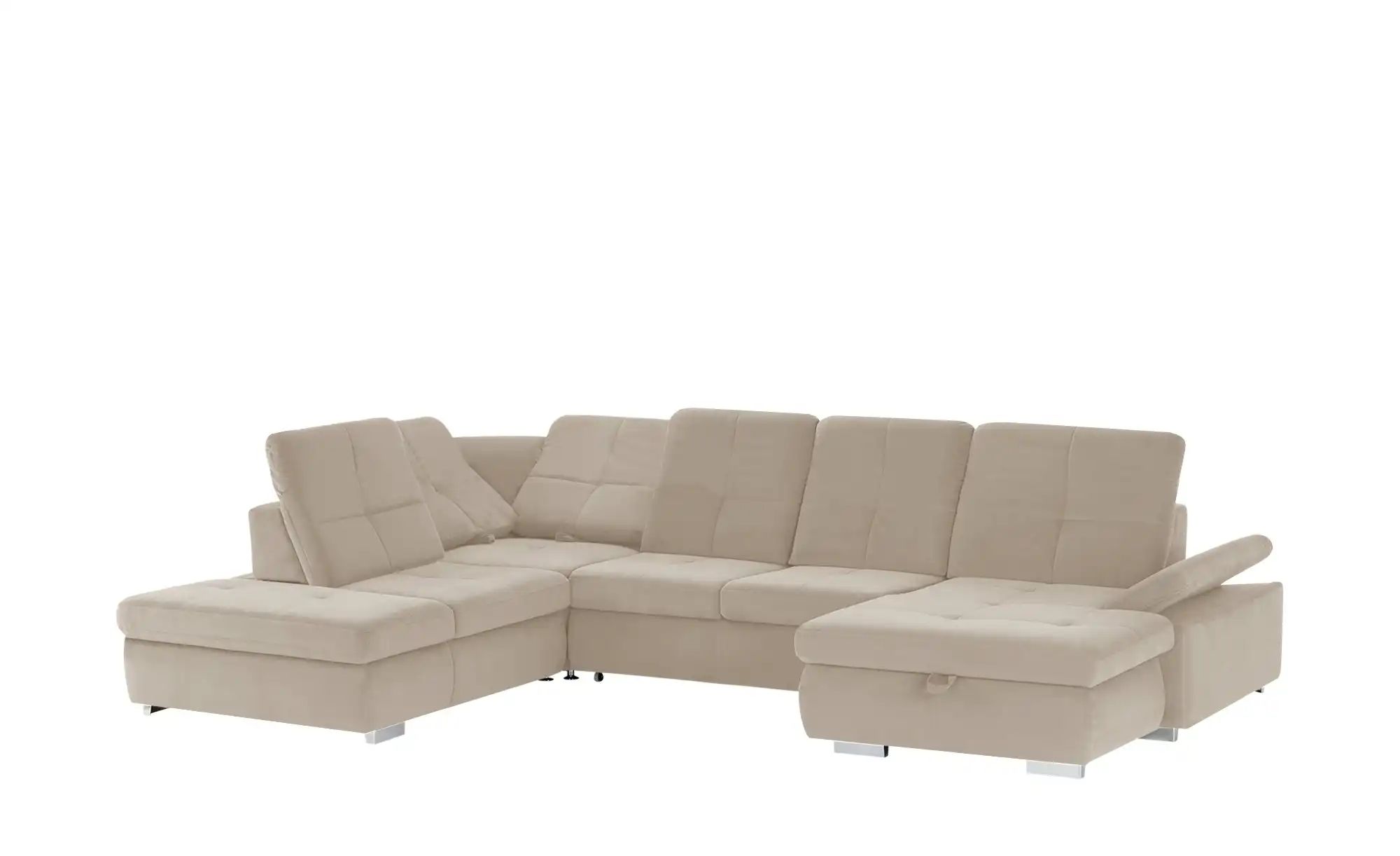 Thumbnail - Lounge Collection Wohnlandschaft Mikrofaser Affair ¦ beige ¦ Maße (cm): B: 371 H: 100 T: 260.0 Polstermöbel > Sofas > W...