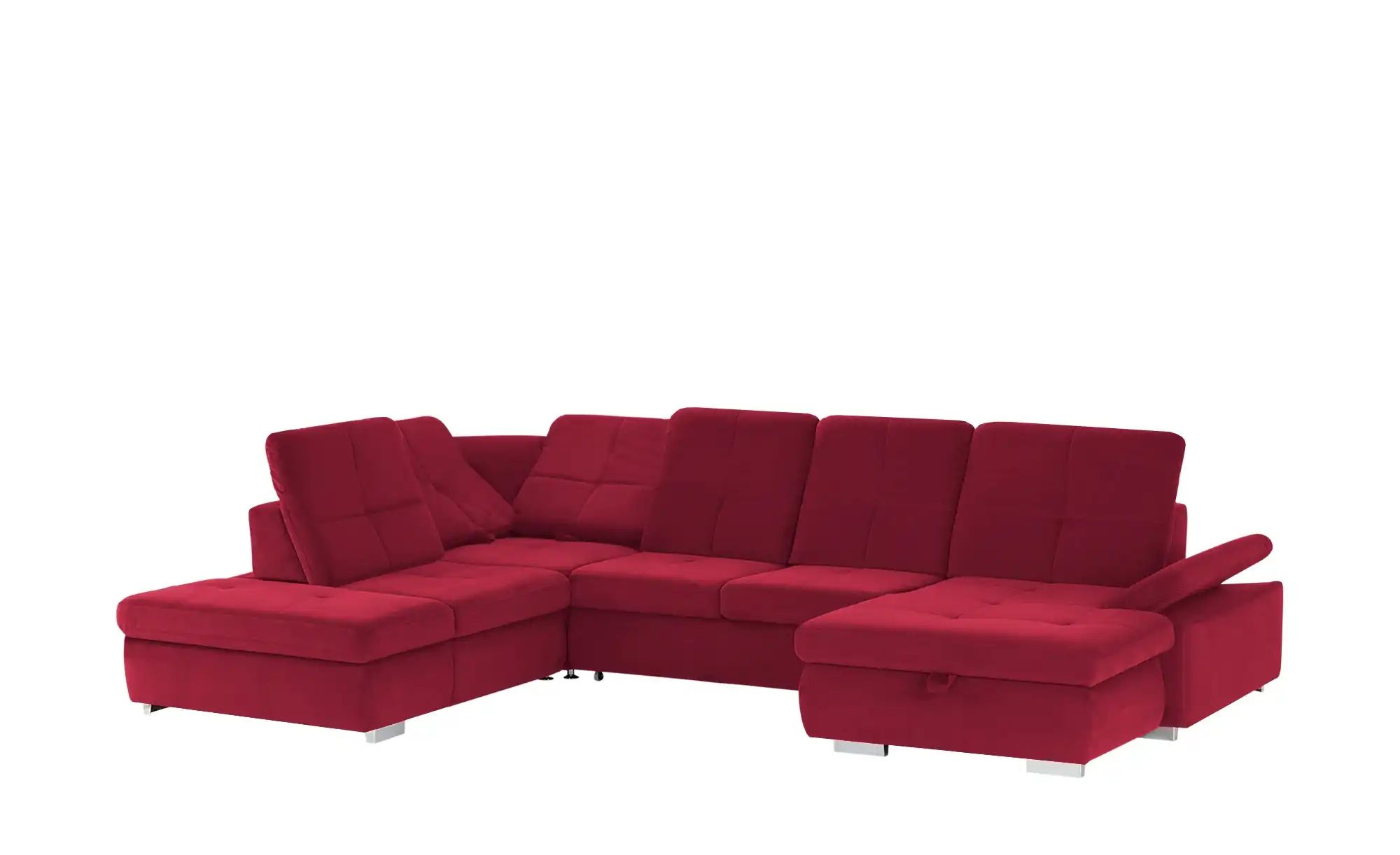 Lounge Collection Wohnlandschaft Mikrofaser  Affair ¦ rot ¦ Maße (cm): B: 3 günstig online kaufen