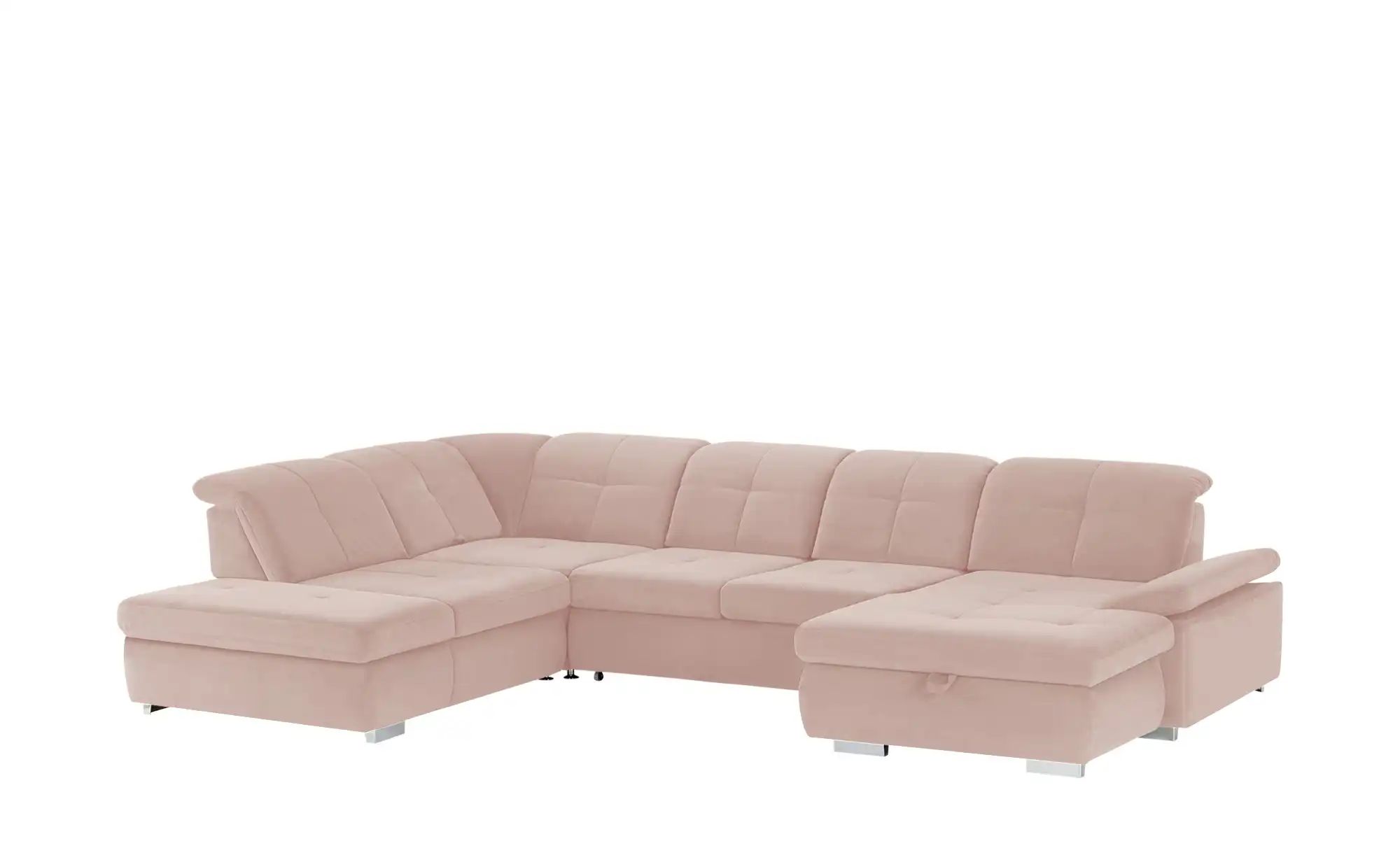 Thumbnail - Lounge Collection Wohnlandschaft Mikrofaser Affair ¦ rosa/pink ¦ Maße (cm): B: 371 H: 100 T: 260.0 Polstermöbel > Sofas...