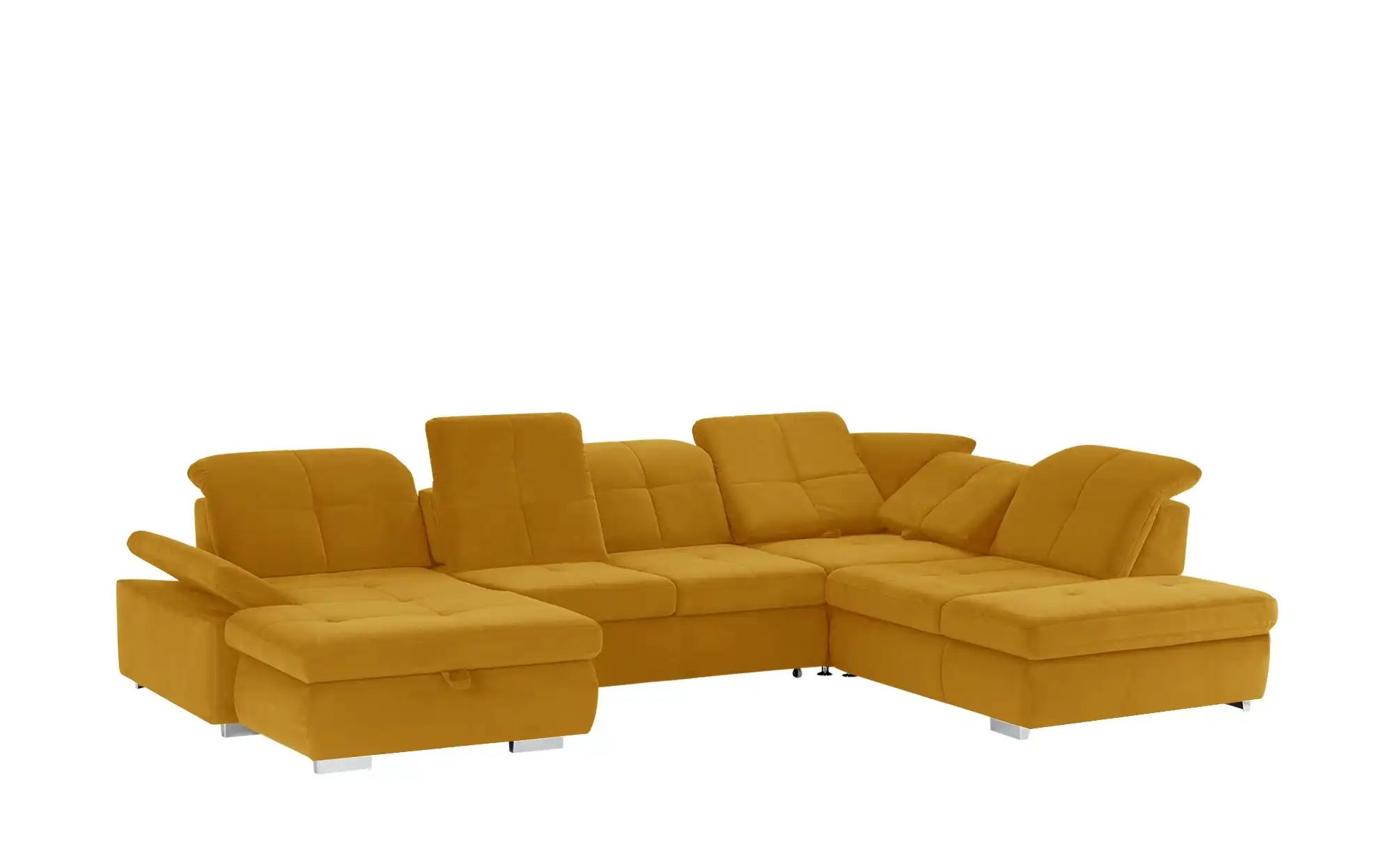 Thumbnail - Lounge Collection Wohnlandschaft Mikrofaser Affair ¦ gelb ¦ Maße (cm): B: 371 H: 100 T: 260.0 Polstermöbel > Sofas > Wo...