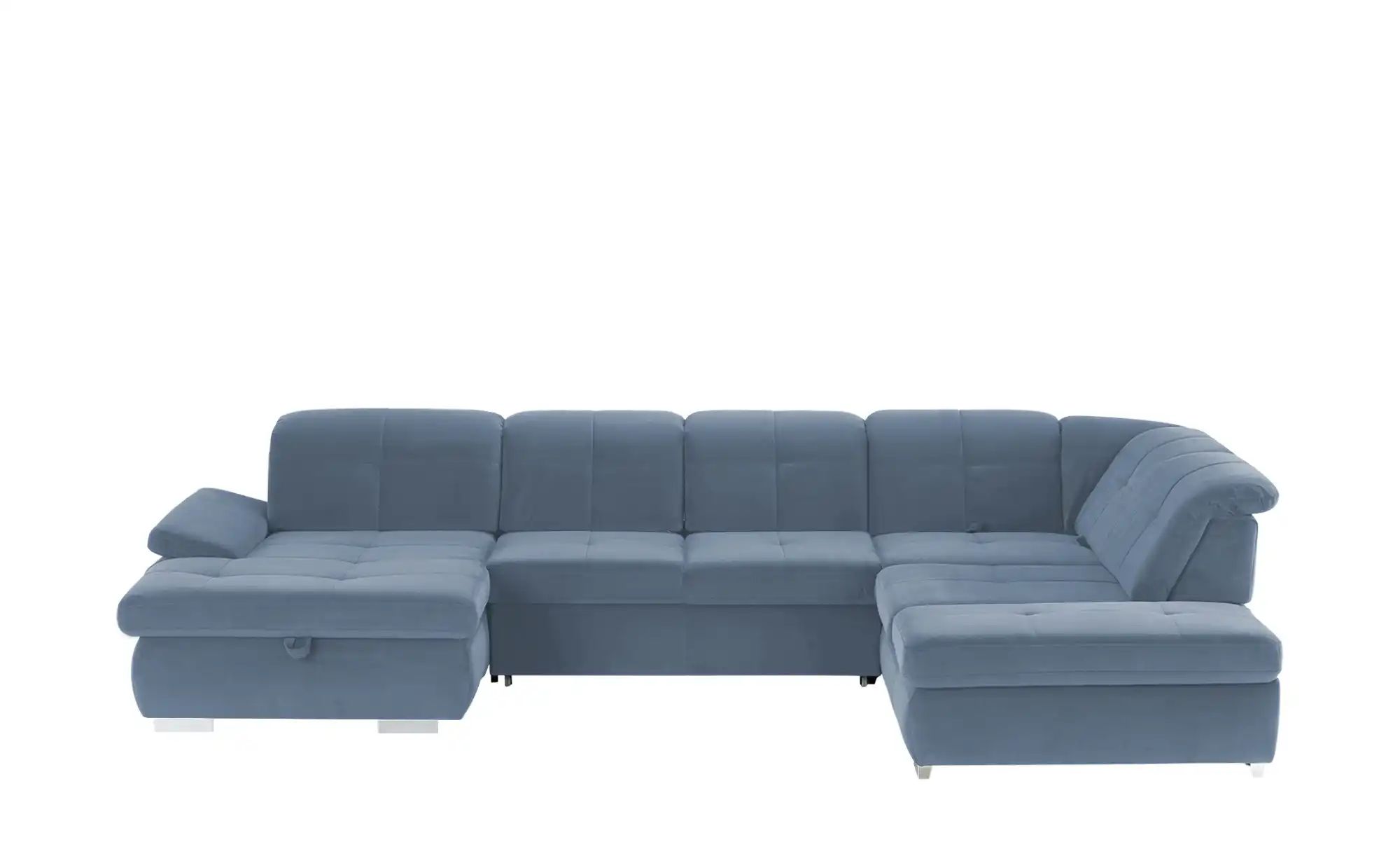 Lounge Collection Wohnlandschaft Mikrofaser  Affair ¦ blau ¦ Maße (cm): B: günstig online kaufen