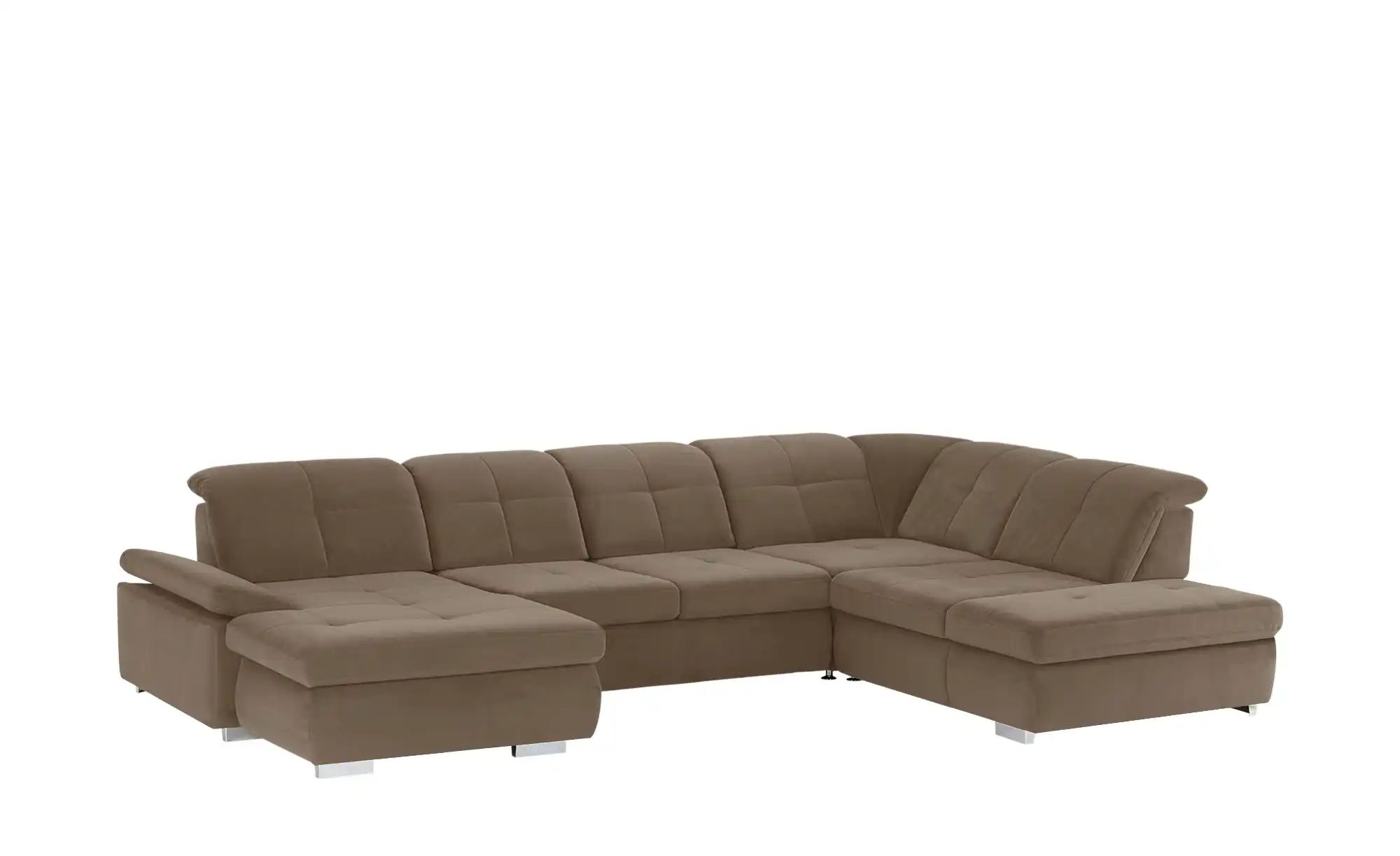 Lounge Collection Wohnlandschaft Mikrofaser  Affair ¦ braun ¦ Maße (cm): B: günstig online kaufen