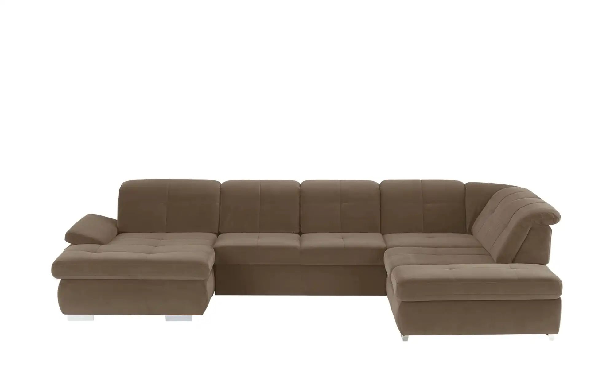 Lounge Collection Wohnlandschaft Mikrofaser  Affair ¦ braun ¦ Maße (cm): B: günstig online kaufen