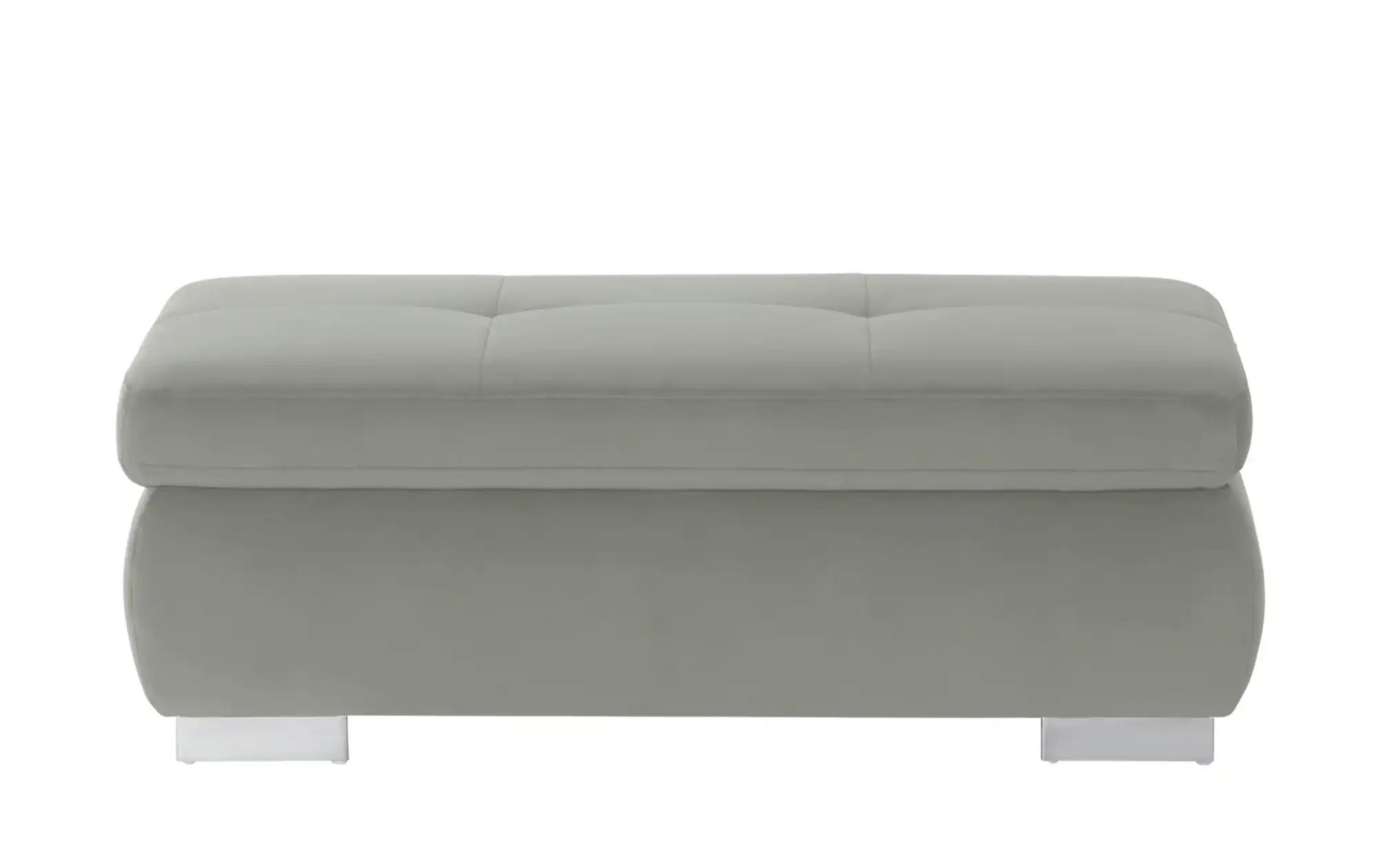 Lounge Collection Polsterhocker  Affair ¦ grau ¦ Maße (cm): B: 129 H: 47 T: günstig online kaufen