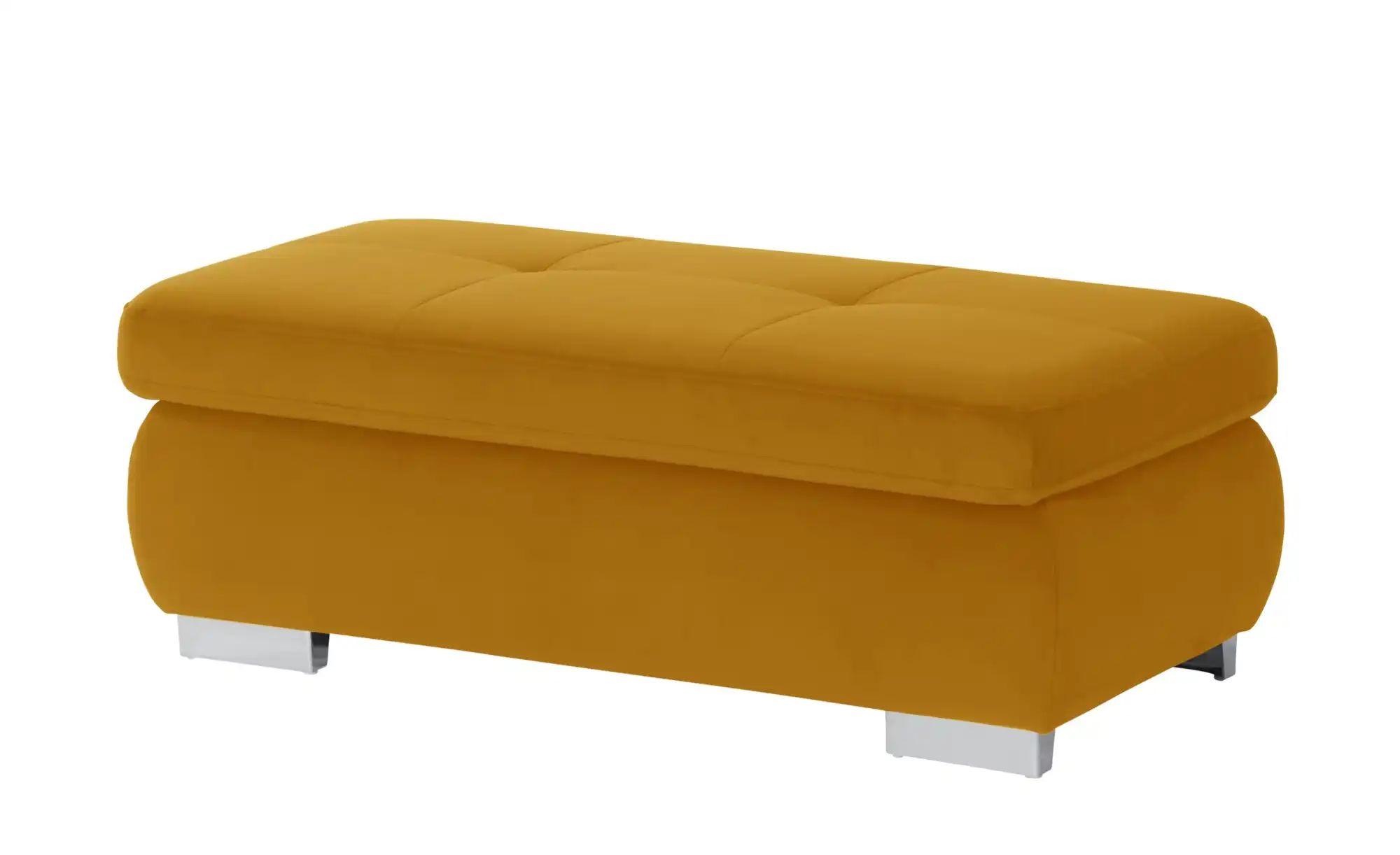 Lounge Collection Polsterhocker  Affair ¦ gelb ¦ Maße (cm): B: 129 H: 47 T: günstig online kaufen