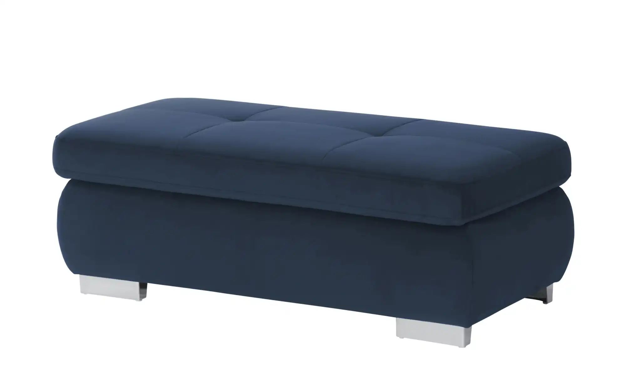 Lounge Collection Polsterhocker  Affair ¦ blau ¦ Maße (cm): B: 129 H: 47 T: günstig online kaufen