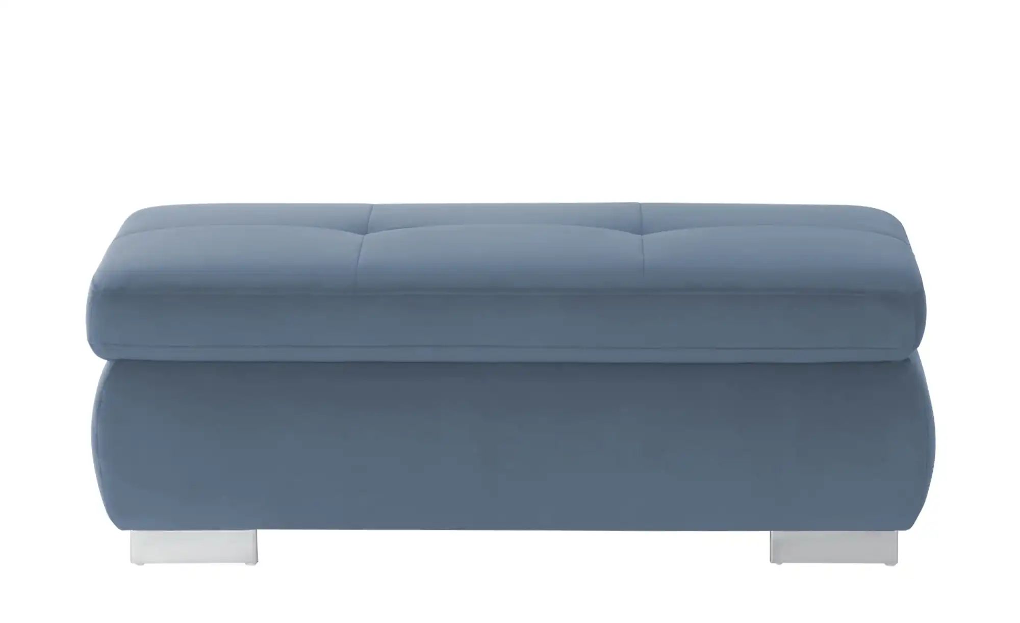 Lounge Collection Polsterhocker  Affair ¦ blau ¦ Maße (cm): B: 129 H: 47 T: günstig online kaufen