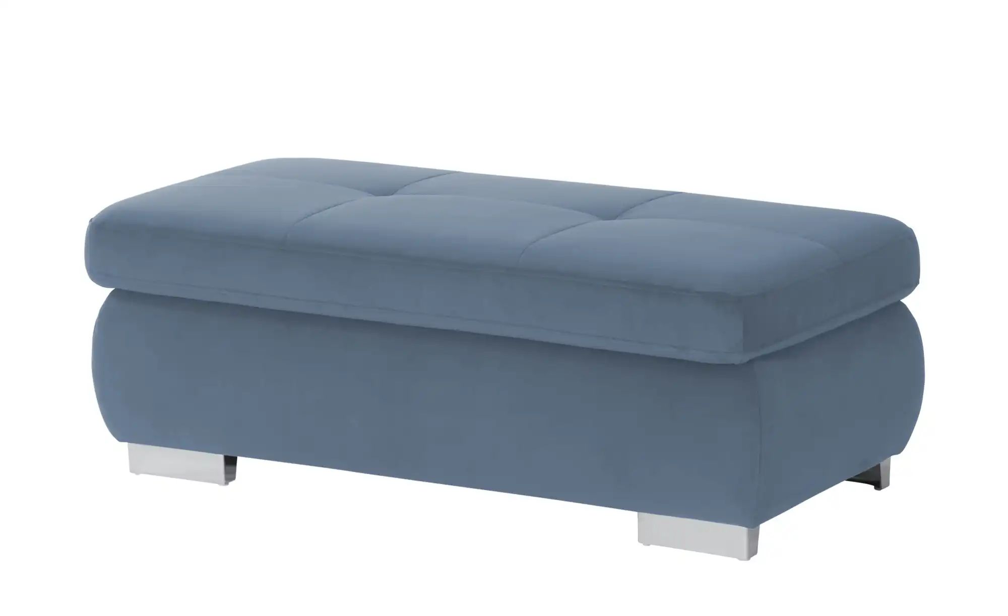 Lounge Collection Polsterhocker  Affair ¦ blau ¦ Maße (cm): B: 129 H: 47 T: günstig online kaufen