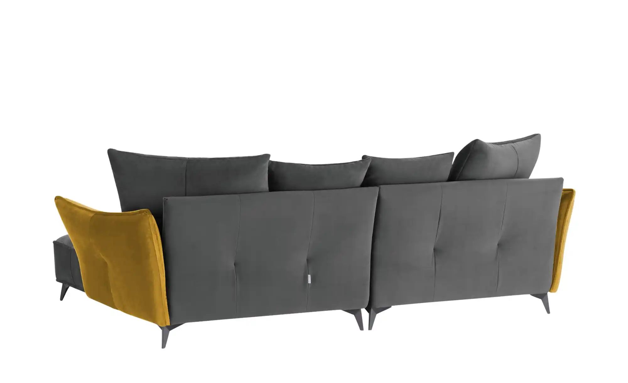 Ecksofa  Crease ¦ grau ¦ Maße (cm): B: 290 H: 80 T: 175 Polstermöbel > Sofa günstig online kaufen