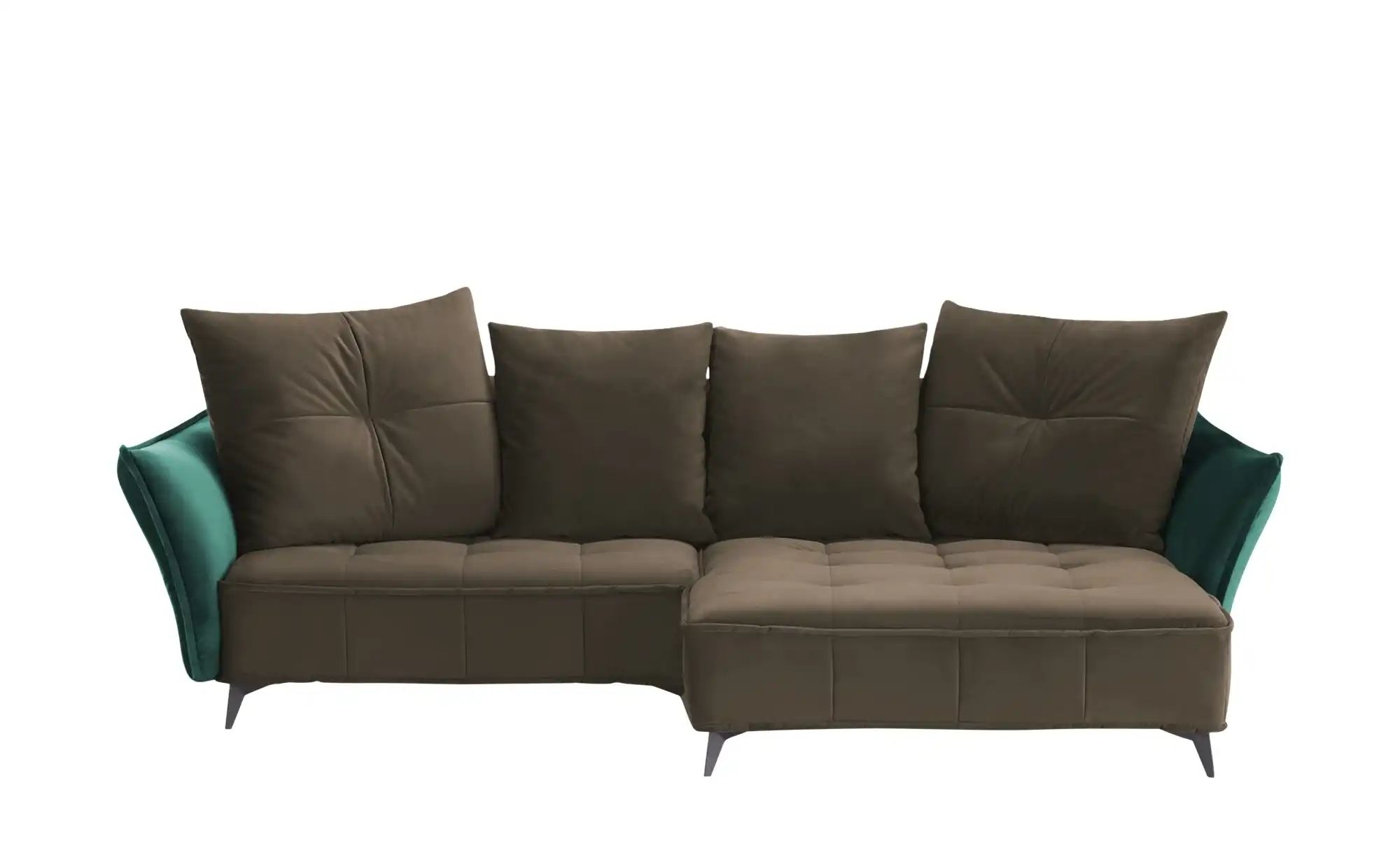 Ecksofa  Crease ¦ braun ¦ Maße (cm): B: 290 H: 80 T: 175 Polstermöbel > Sof günstig online kaufen