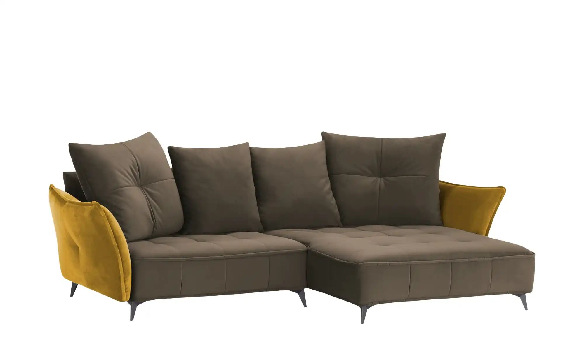 Ecksofa  Crease ¦ braun ¦ Maße (cm): B: 290 H: 80 T: 175 Polstermöbel > Sof günstig online kaufen