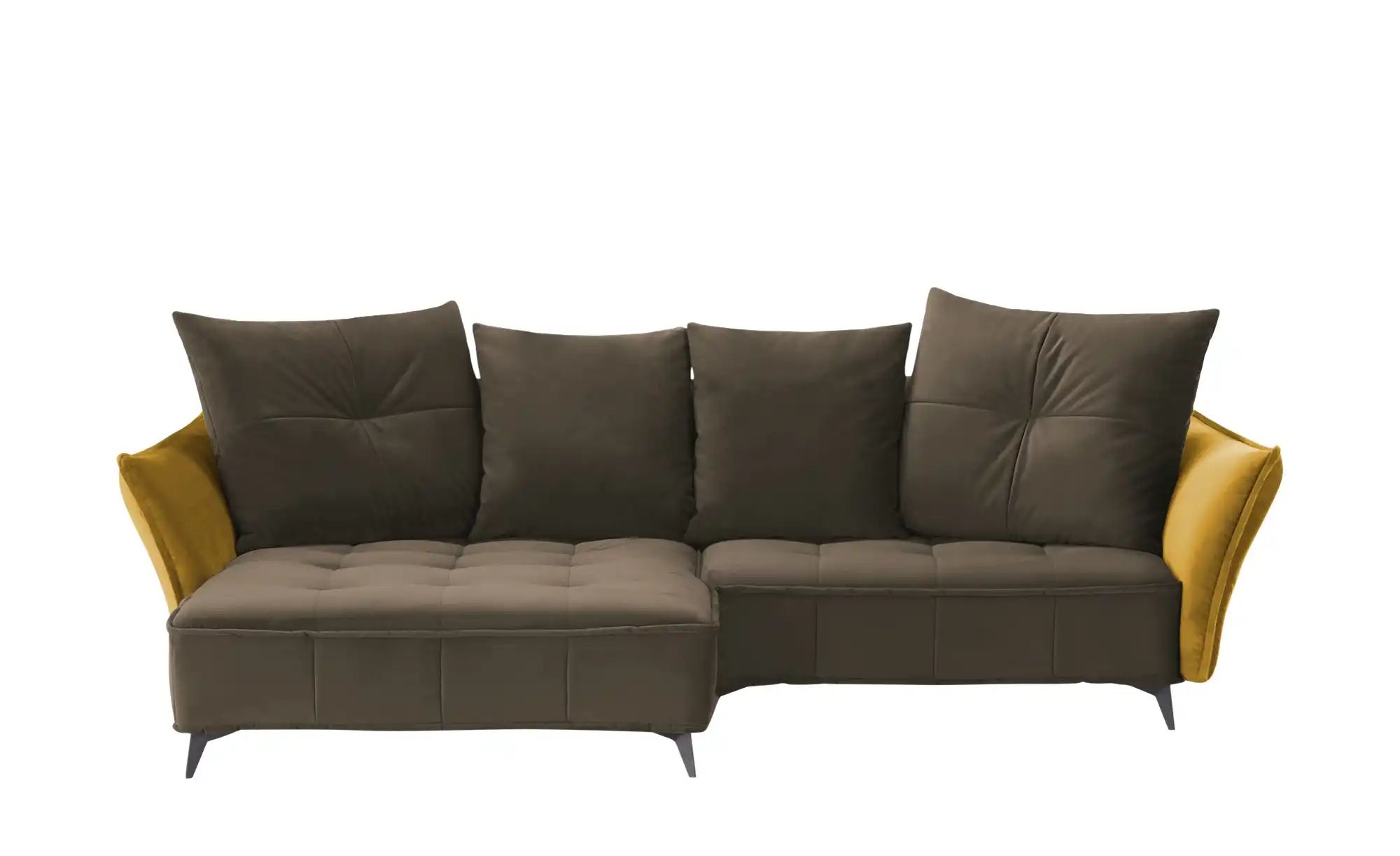 Ecksofa  Crease ¦ braun ¦ Maße (cm): B: 290 H: 80 T: 175 Polstermöbel > Sof günstig online kaufen