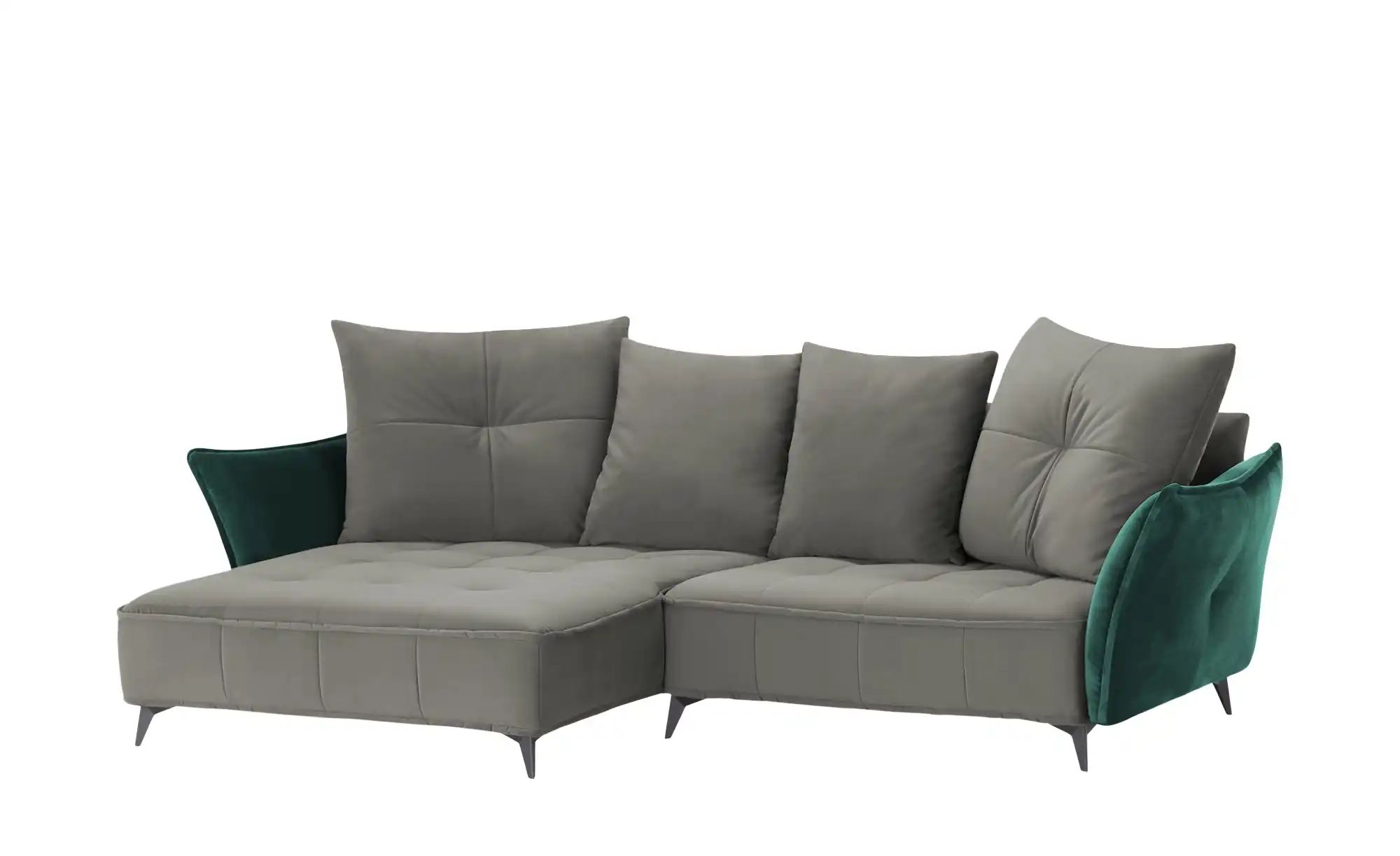 Ecksofa  Crease ¦ grau ¦ Maße (cm): B: 290 H: 80 T: 175 Polstermöbel > Sofa günstig online kaufen