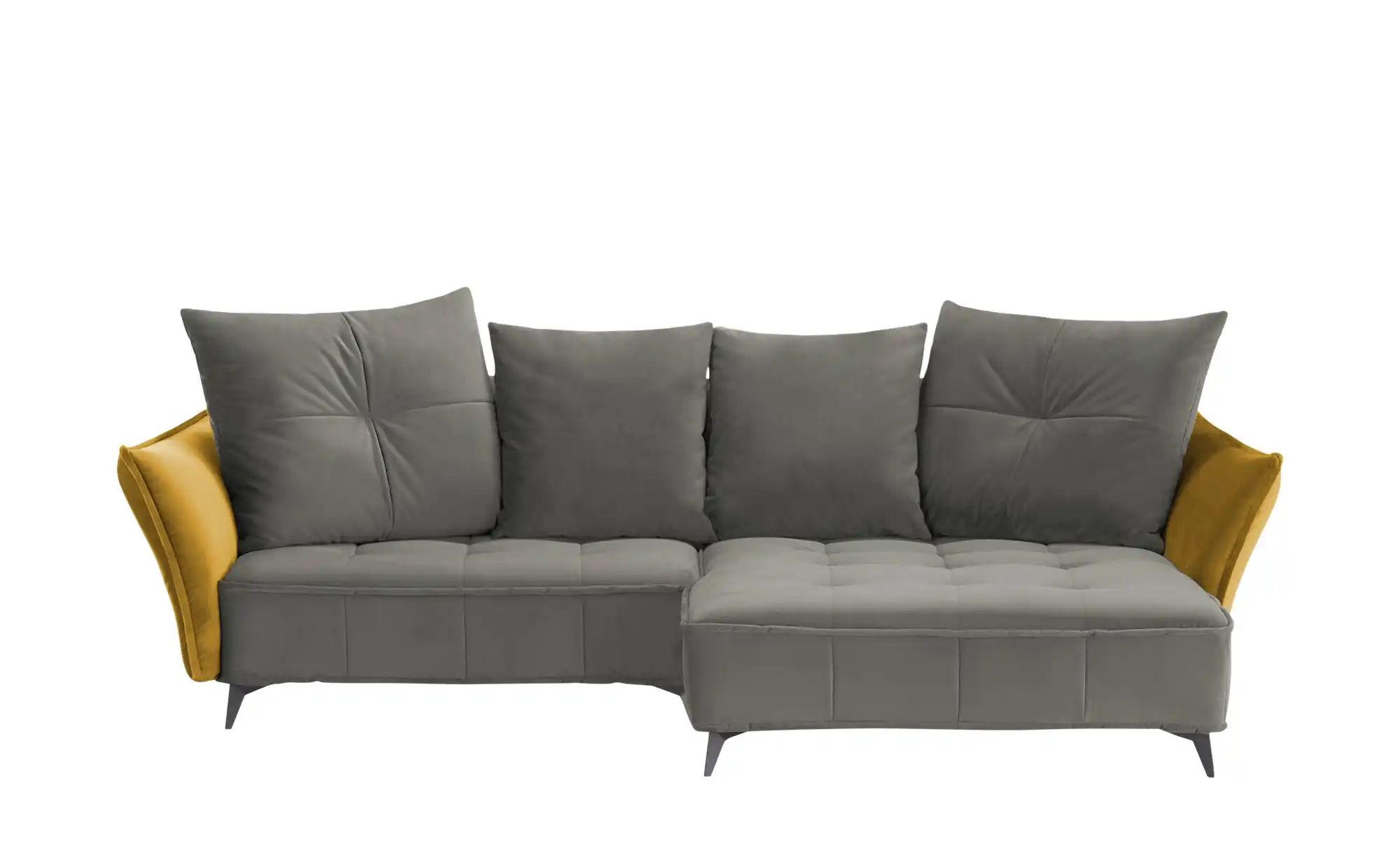 Ecksofa  Crease ¦ grau ¦ Maße (cm): B: 290 H: 80 T: 175 Polstermöbel > Sofa günstig online kaufen