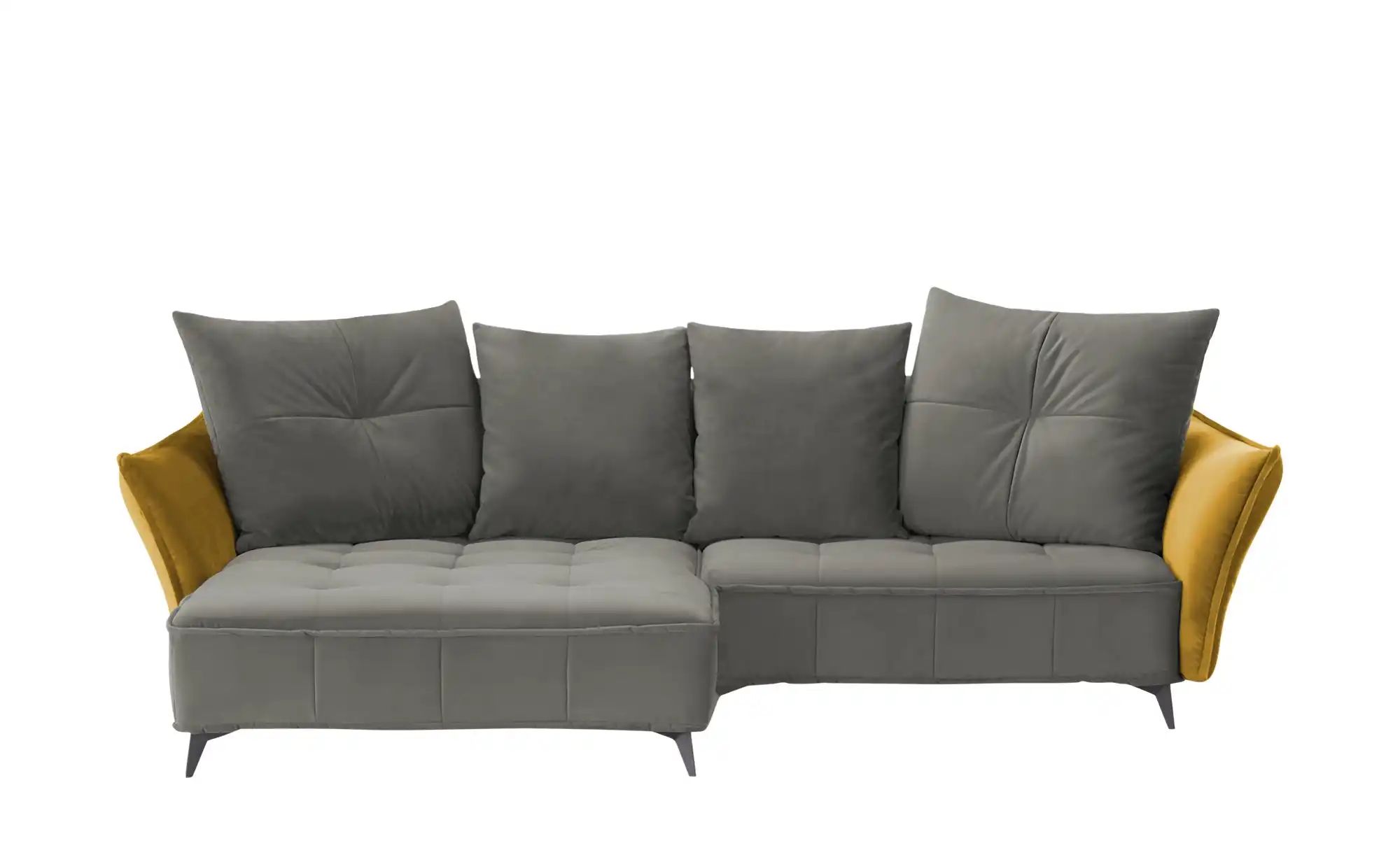 Ecksofa  Crease ¦ grau ¦ Maße (cm): B: 290 H: 80 T: 175 Polstermöbel > Sofa günstig online kaufen