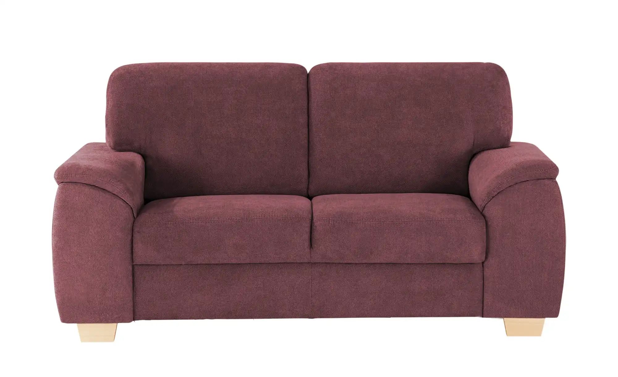 smart Sofa  Valencia ¦ rot ¦ Maße (cm): B: 180 H: 90 T: 93 Polstermöbel > S günstig online kaufen