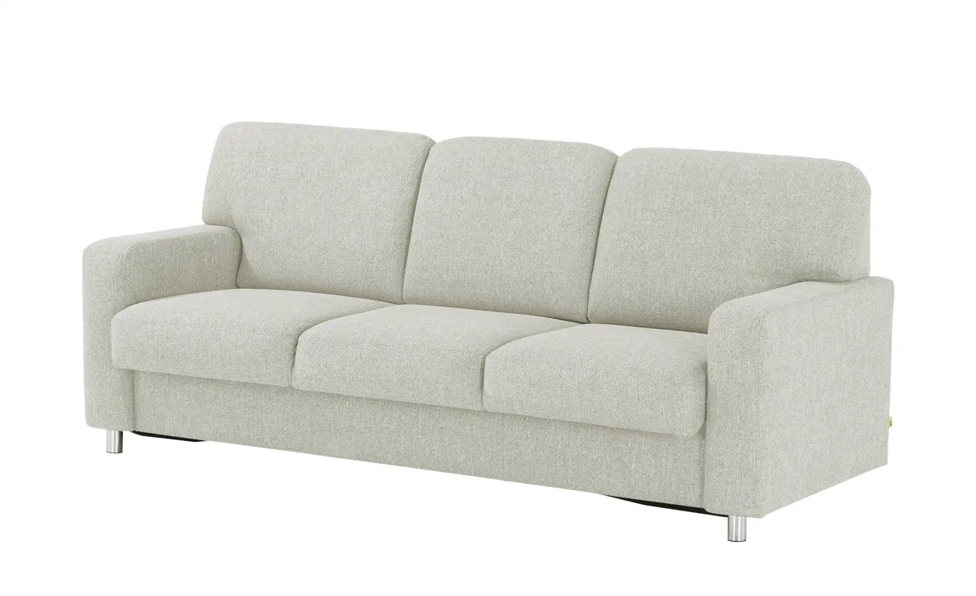 smart Sofa  Valencia ¦ grau ¦ Maße (cm): B: 212 H: 90 T: 93 Polstermöbel > günstig online kaufen