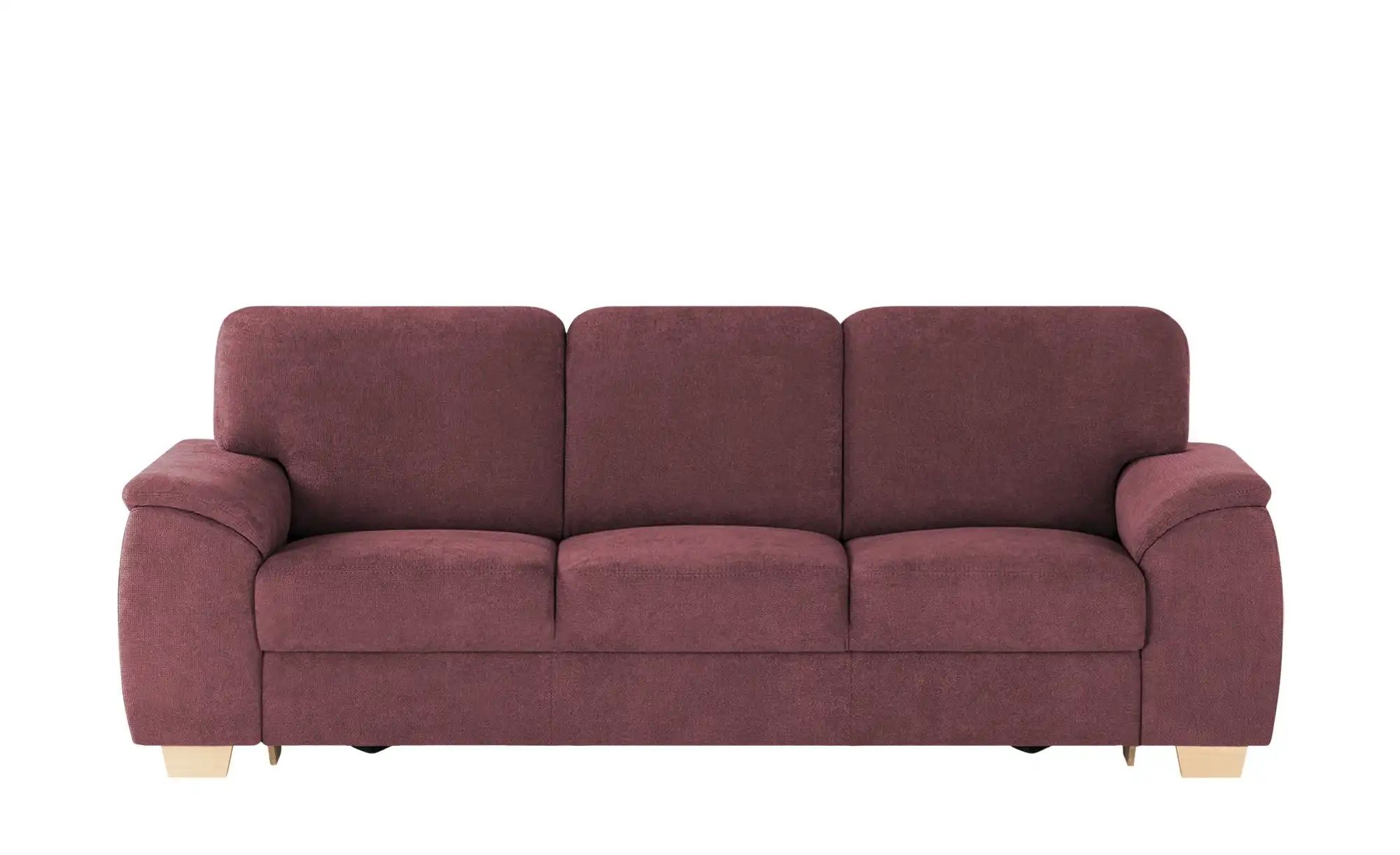 smart Sofa  Valencia ¦ rot ¦ Maße (cm): B: 240 H: 90 T: 93 Polstermöbel > S günstig online kaufen