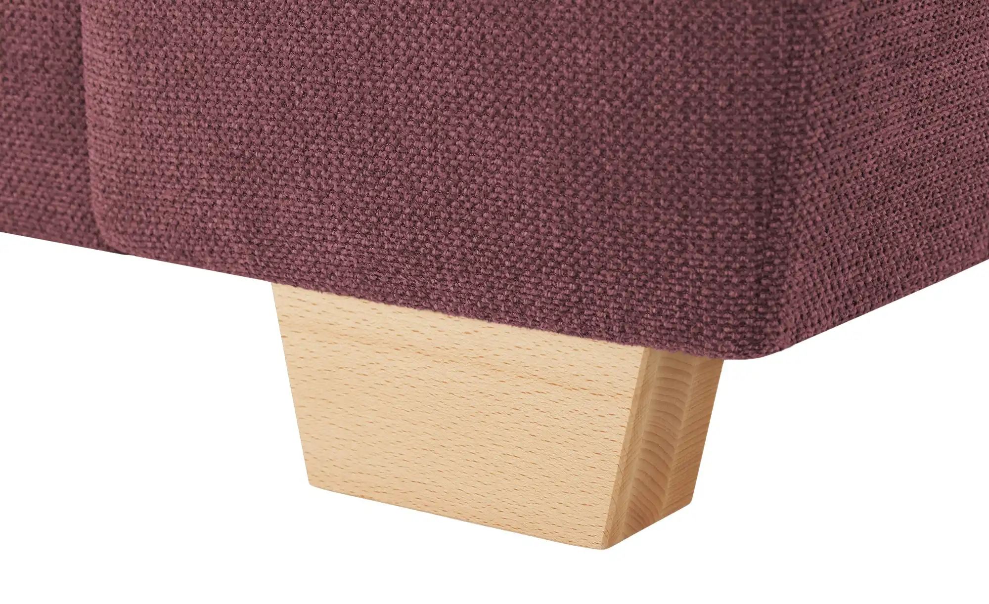 Thumbnail - smart Sofa Valencia ¦ rot ¦ Maße (cm): B: 240 H: 90 T: 93.0 Polstermöbel > Sofas > 3-Sitzer - Höffner