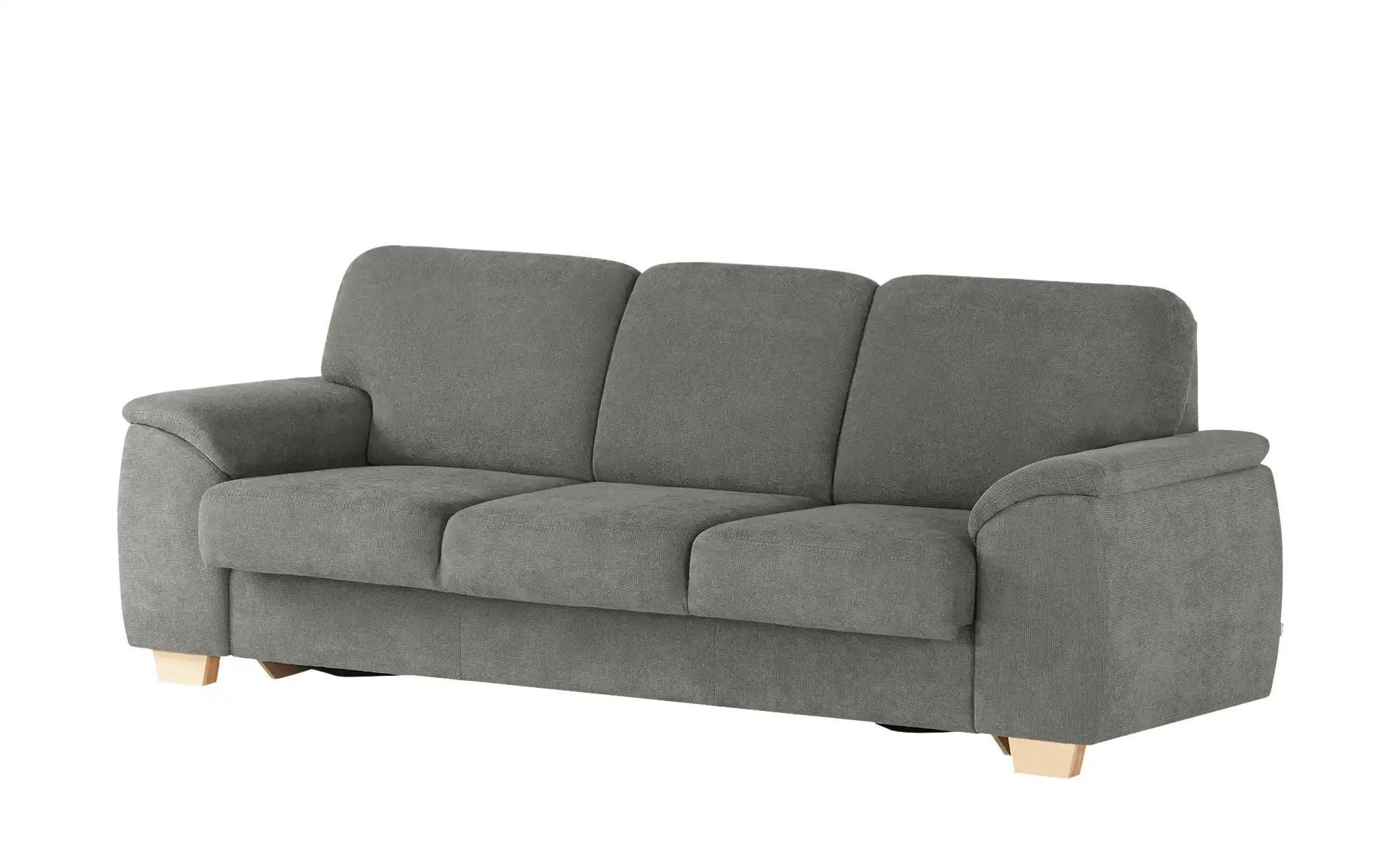 Thumbnail - smart Sofa Valencia ¦ grau ¦ Maße (cm): B: 240 H: 90 T: 93.0 Polstermöbel > Sofas > 3-Sitzer - Höffner