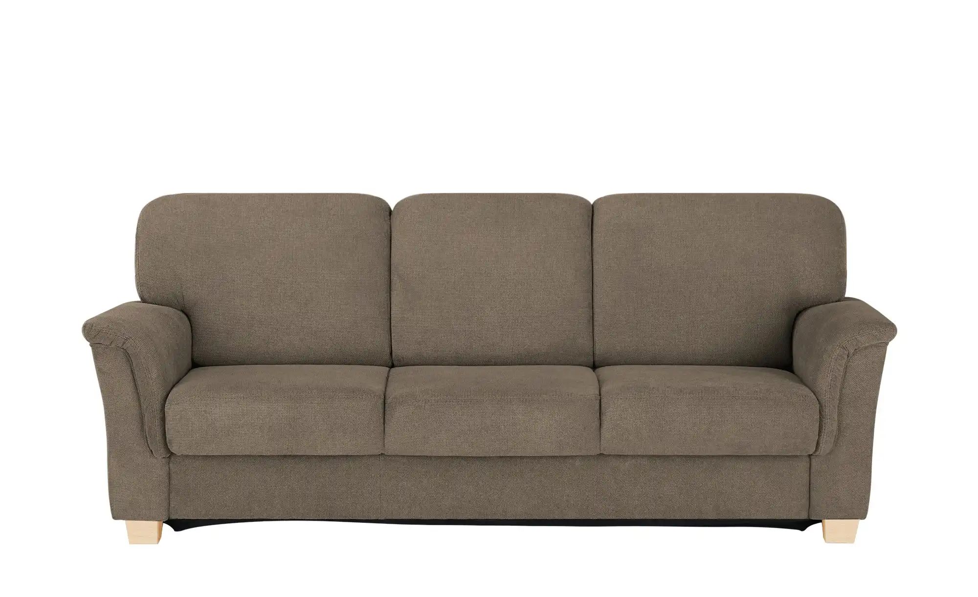 smart Sofa  Valencia ¦ braun ¦ Maße (cm): B: 224 H: 90 T: 93 Polstermöbel > günstig online kaufen