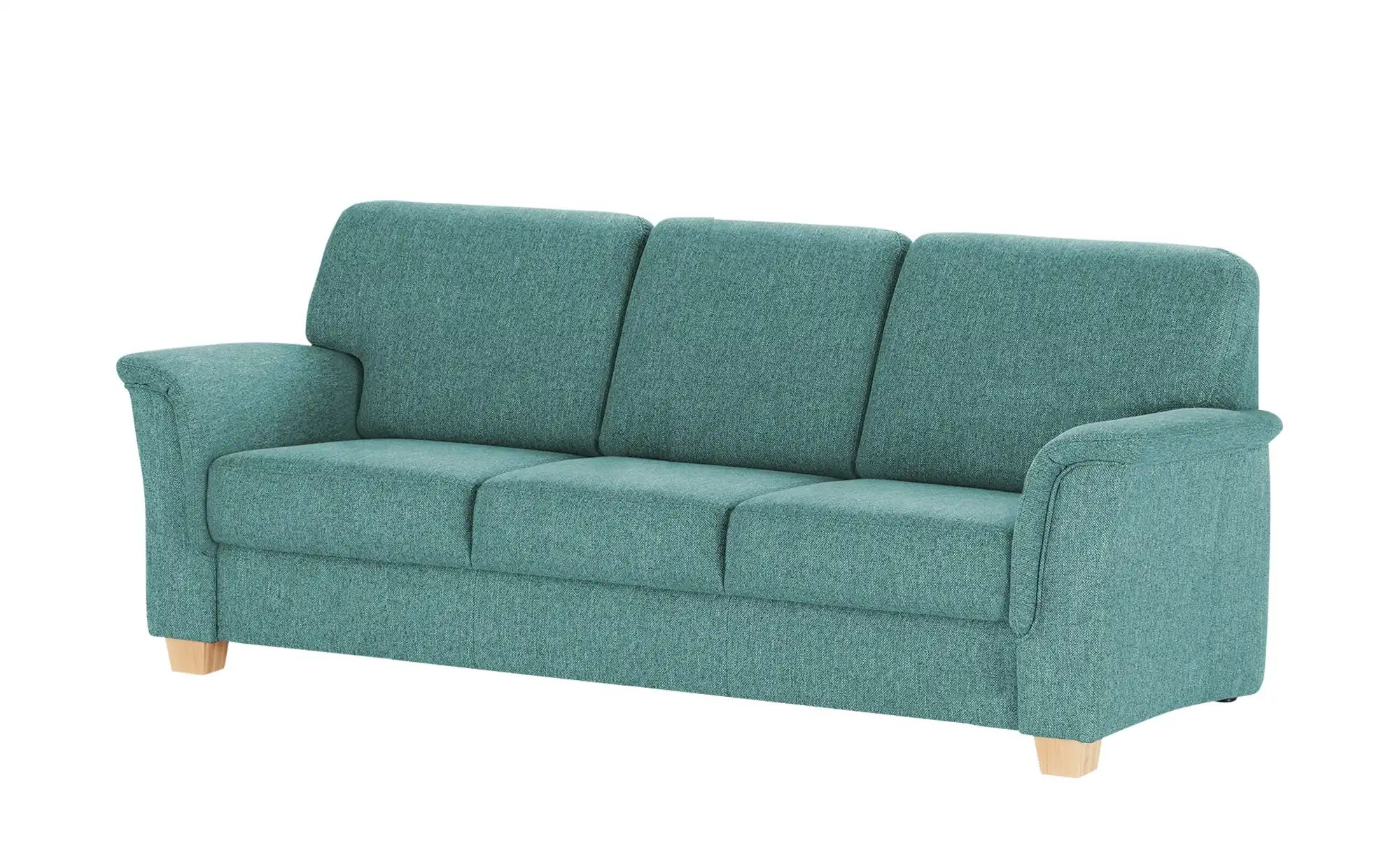 smart Sofa  Valencia ¦ türkis/petrol ¦ Maße (cm): B: 224 H: 90 T: 93 Polste günstig online kaufen