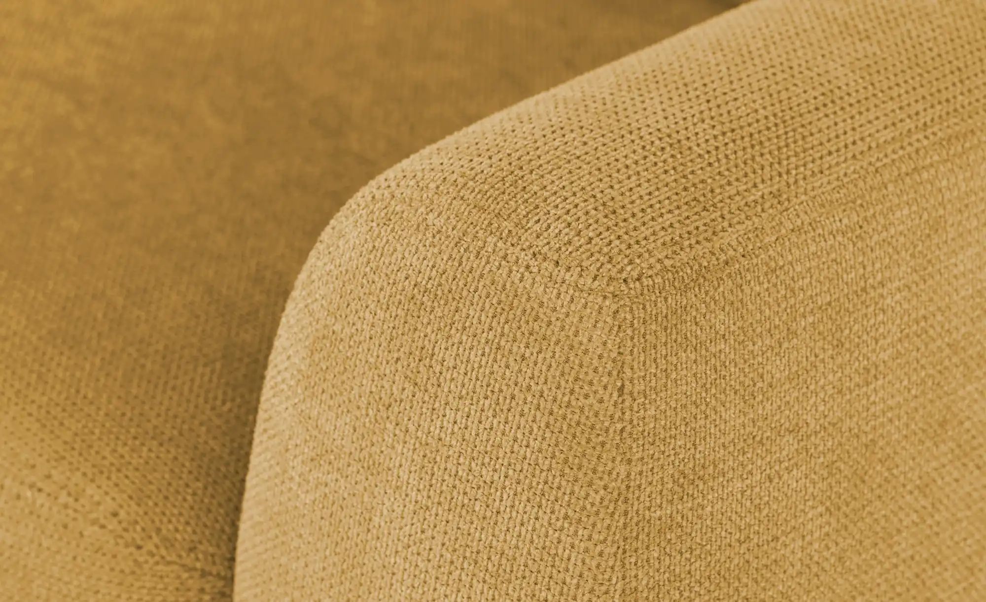 Thumbnail - smart Sofa Valencia ¦ gelb ¦ Maße (cm): B: 220 H: 90 T: 93.0 Polstermöbel > Sofas > 3-Sitzer - Höffner