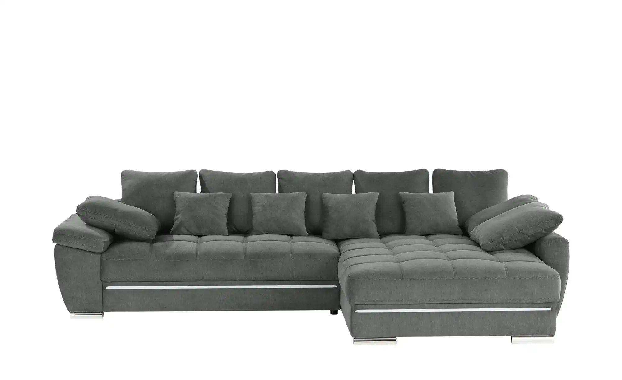 bobb Ecksofa  Fancy-LED ¦ grau ¦ Maße (cm): B: 323 H: 89 T: 224 Polstermöbe günstig online kaufen