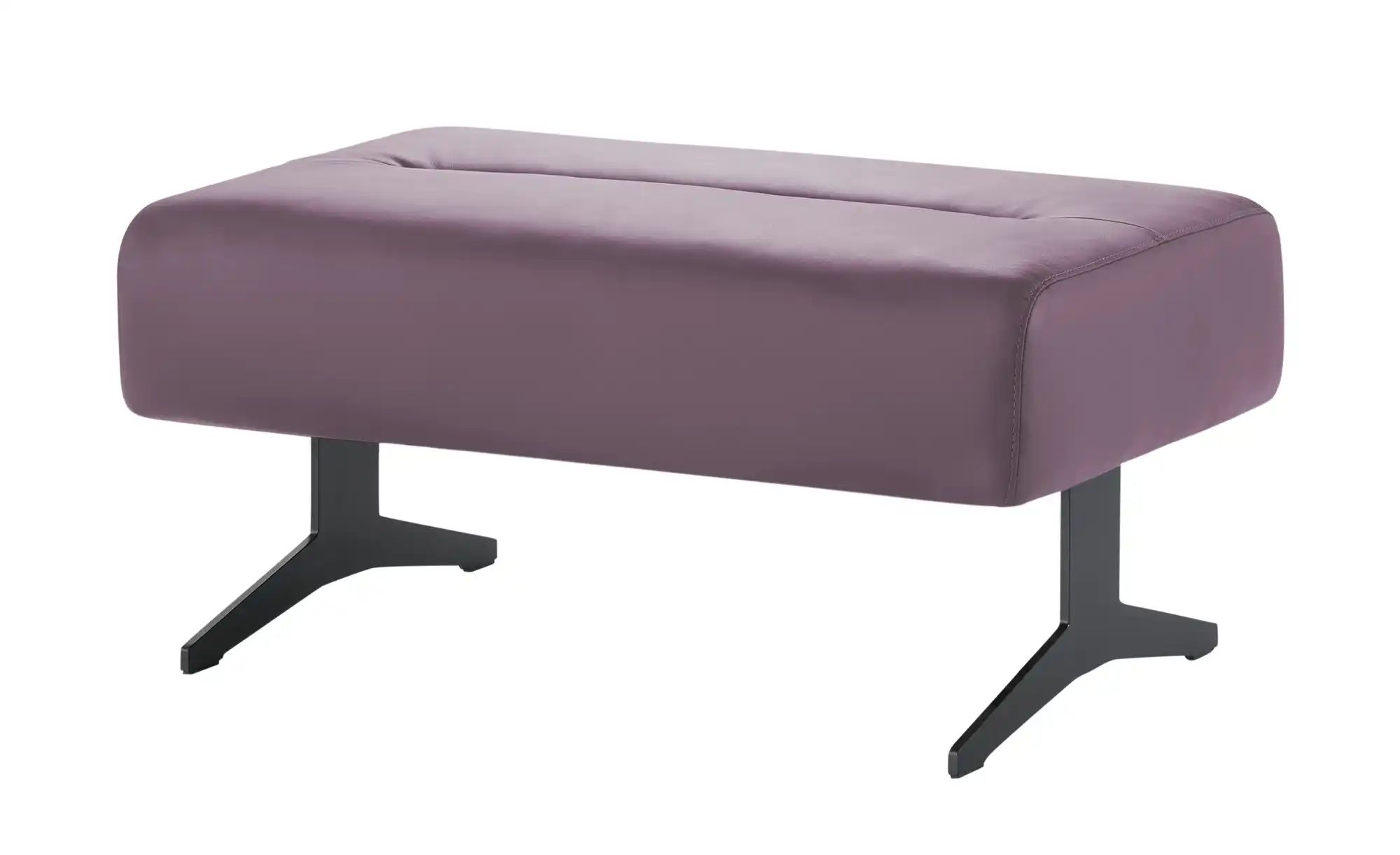 Stressless Hocker aus Leder  Stella ¦ lila/violett ¦ Maße (cm): B: 90 H: 44 günstig online kaufen