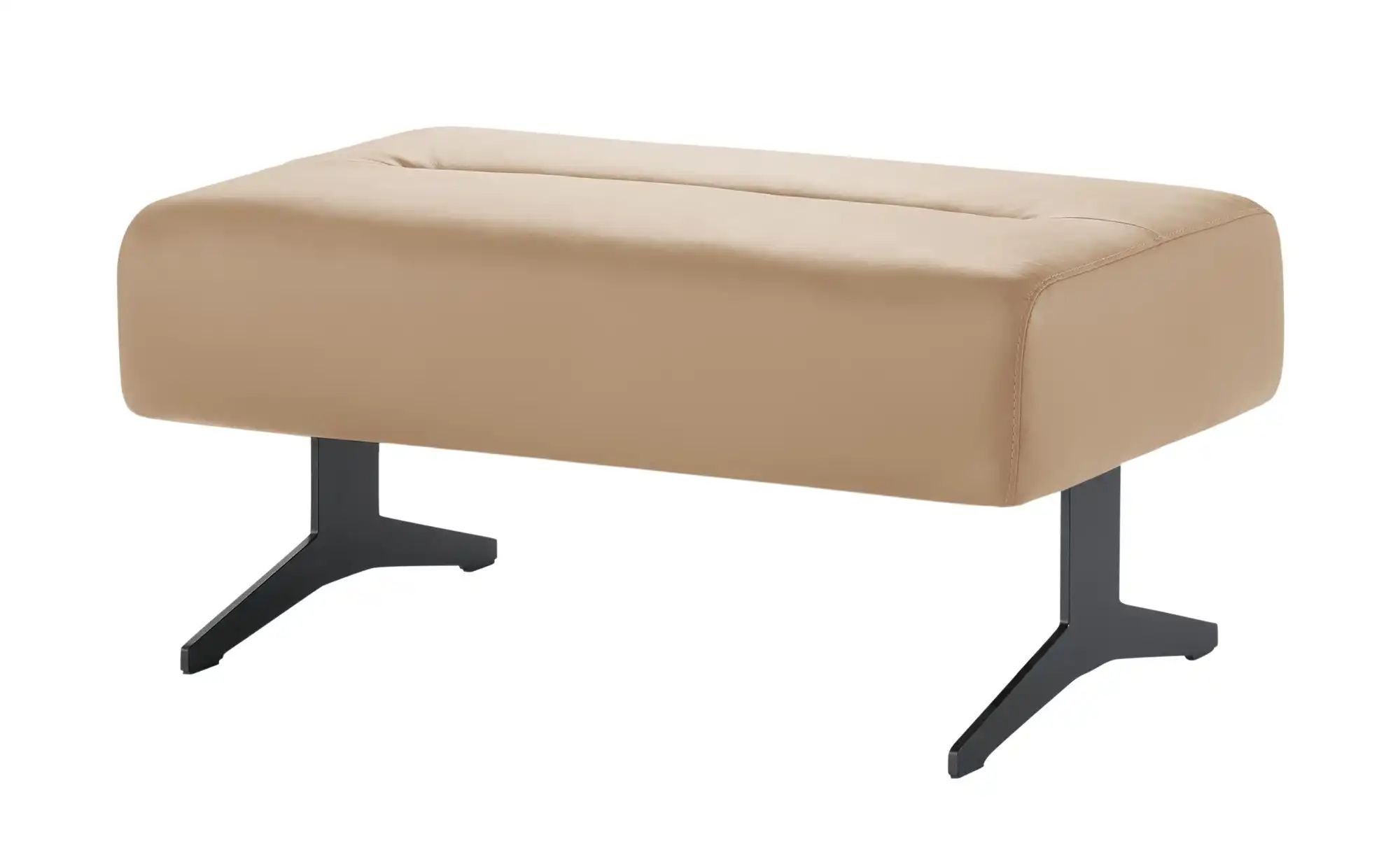 Stressless Hocker aus Leder  Stella ¦ beige ¦ Maße (cm): B: 90 H: 44 T: 57 günstig online kaufen