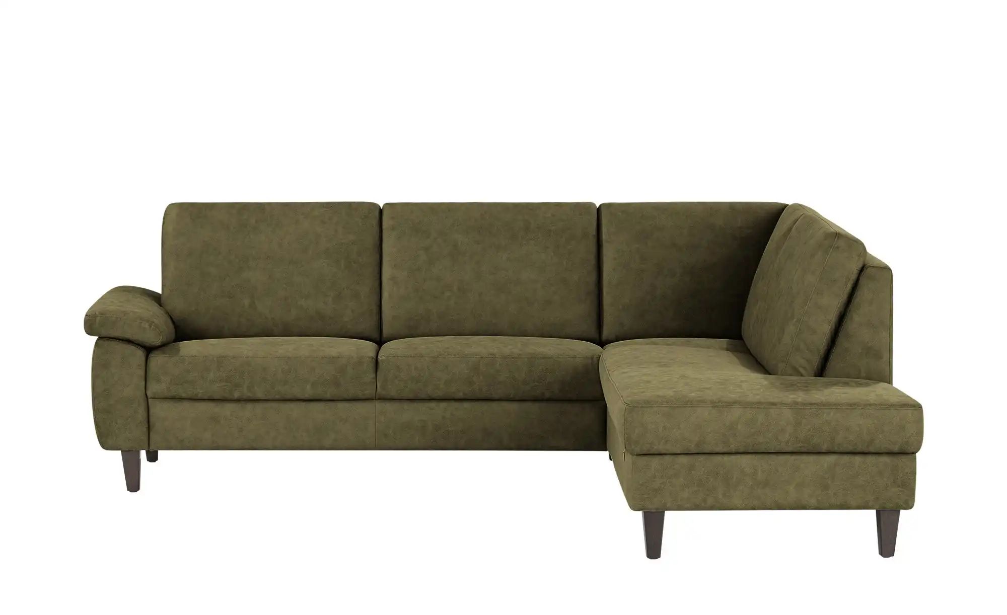 Diva Ecksofa  Diva ¦ grün ¦ Maße (cm): B: 255 H: 90 T: 210 Polstermöbel > S günstig online kaufen