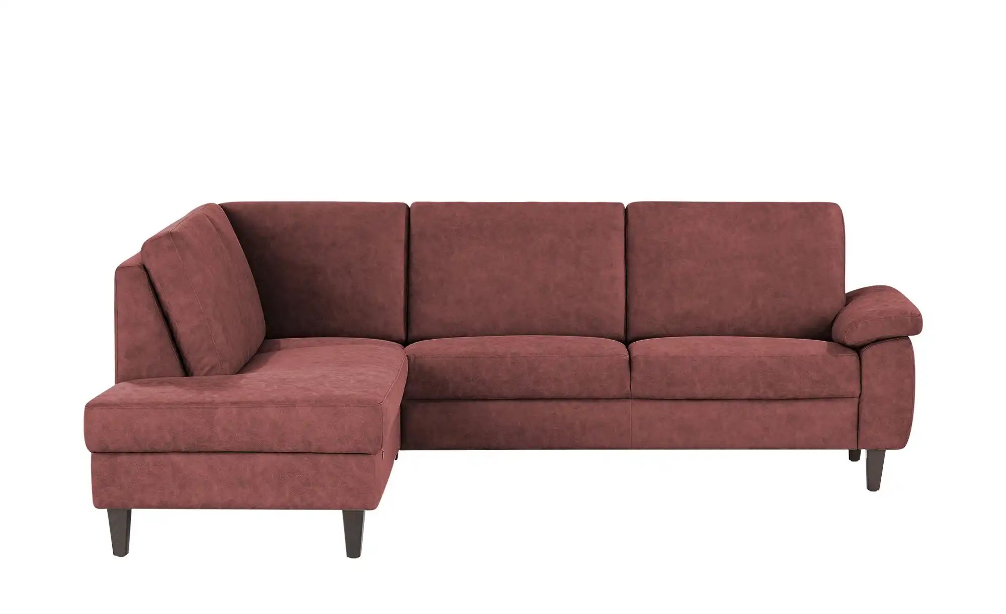 Diva Ecksofa  Diva ¦ rot ¦ Maße (cm): B: 255 H: 90 T: 210 Polstermöbel > So günstig online kaufen