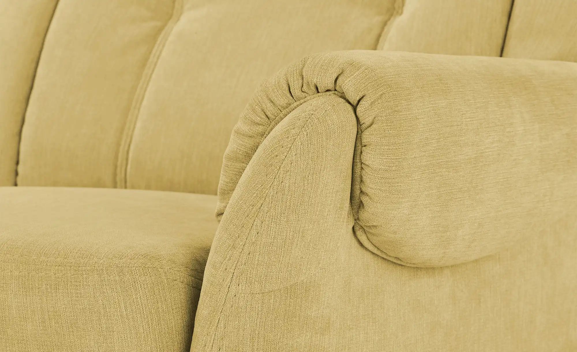 Thumbnail - Polstermöbel Oelsa Einzelsofa mit Vorziehfunktion Andorra ¦ gelb ¦ Maße (cm): B: 224 H: 102 T: 98.0 Polstermöbel > Sofas...