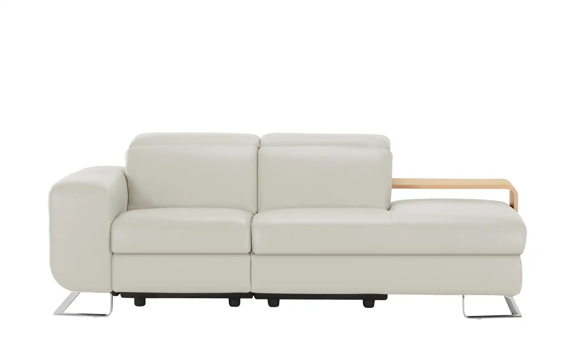 JOOP! Ledersofa  8151 ¦ grau ¦ Maße (cm): B: 211 H: 74 T: 111 Polstermöbel günstig online kaufen