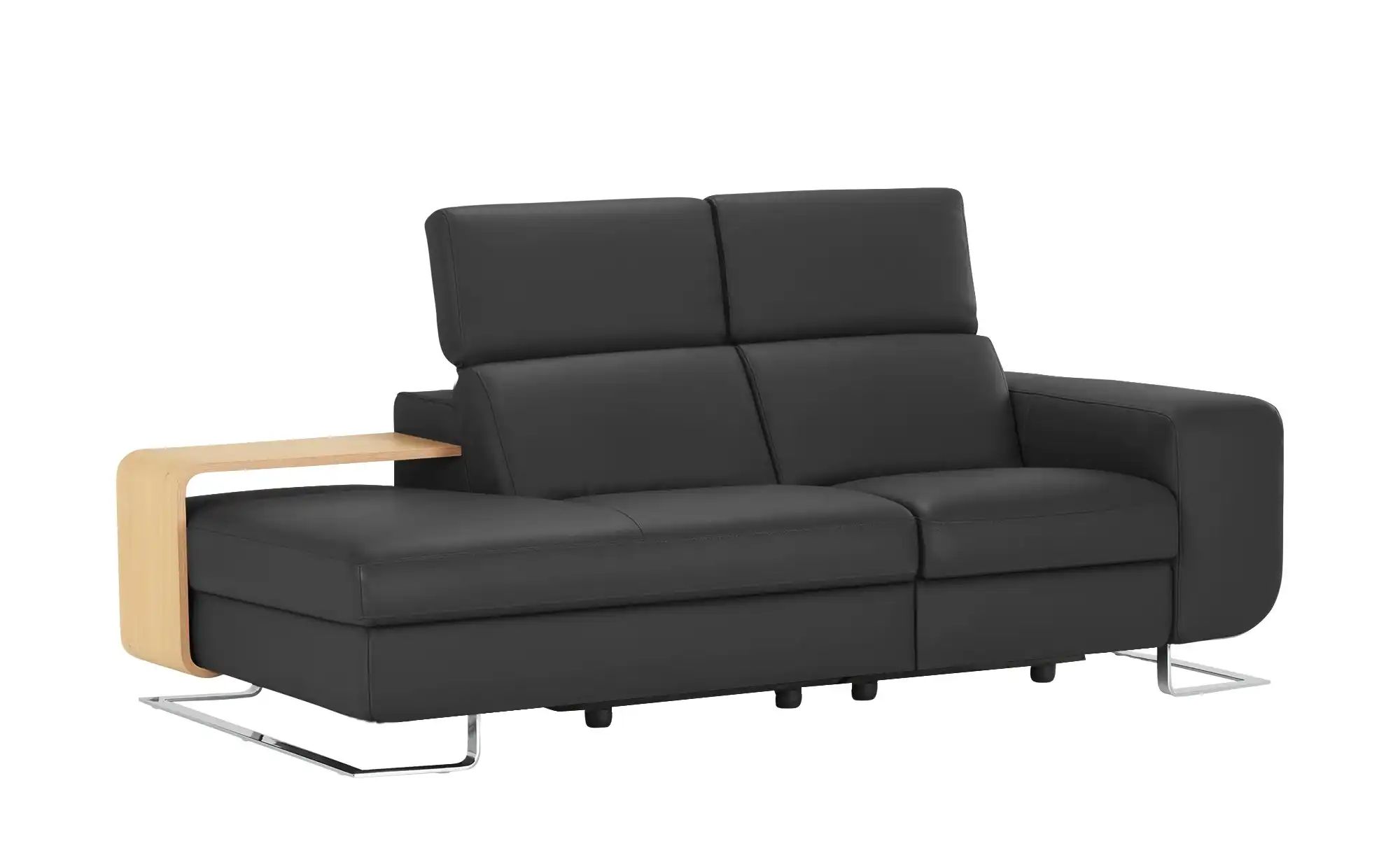 JOOP! Ledersofa  8151 ¦ schwarz ¦ Maße (cm): B: 211 H: 74 T: 111 Polstermöb günstig online kaufen