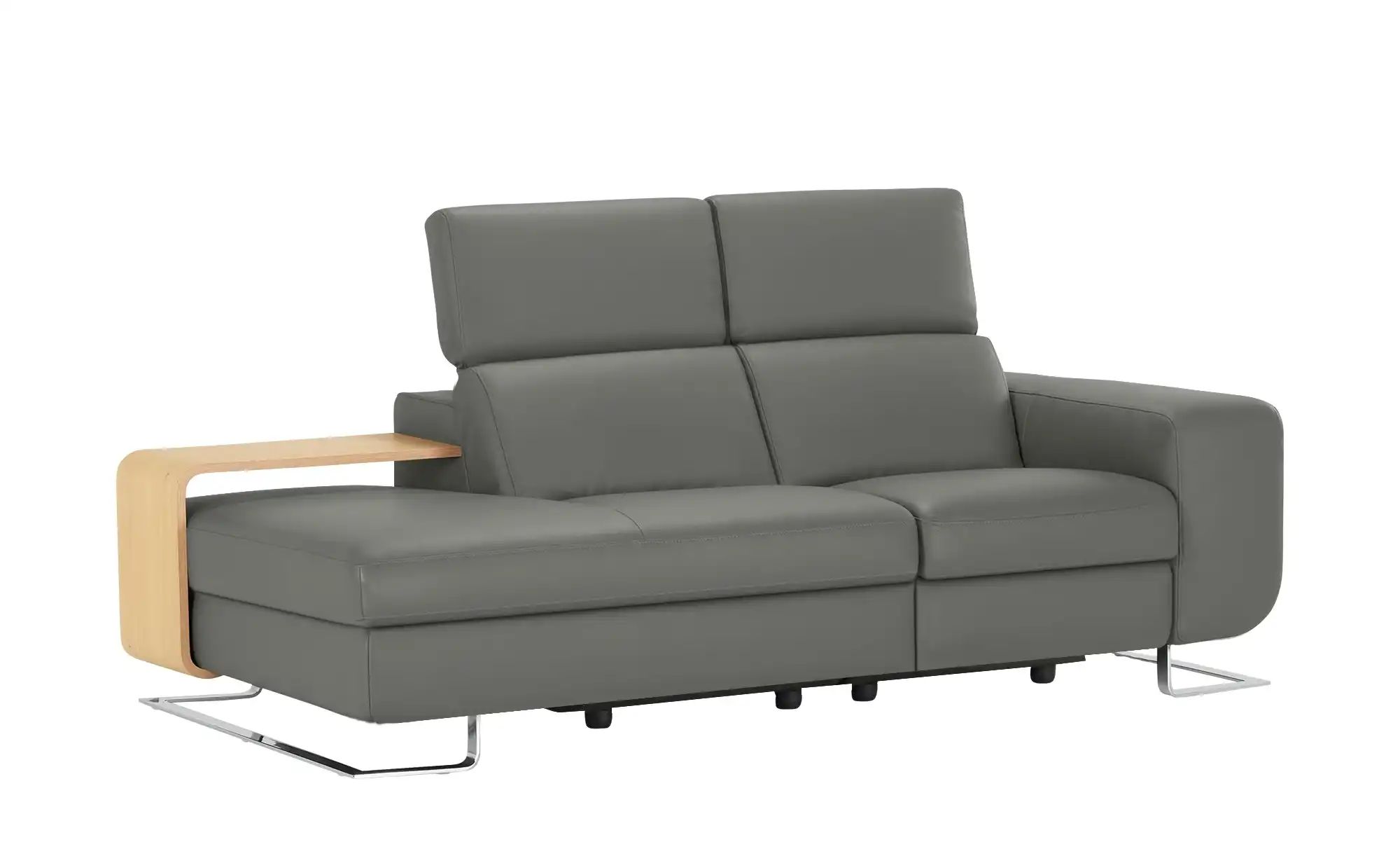 JOOP! Ledersofa  8151 ¦ grau ¦ Maße (cm): B: 211 H: 74 T: 111 Polstermöbel günstig online kaufen