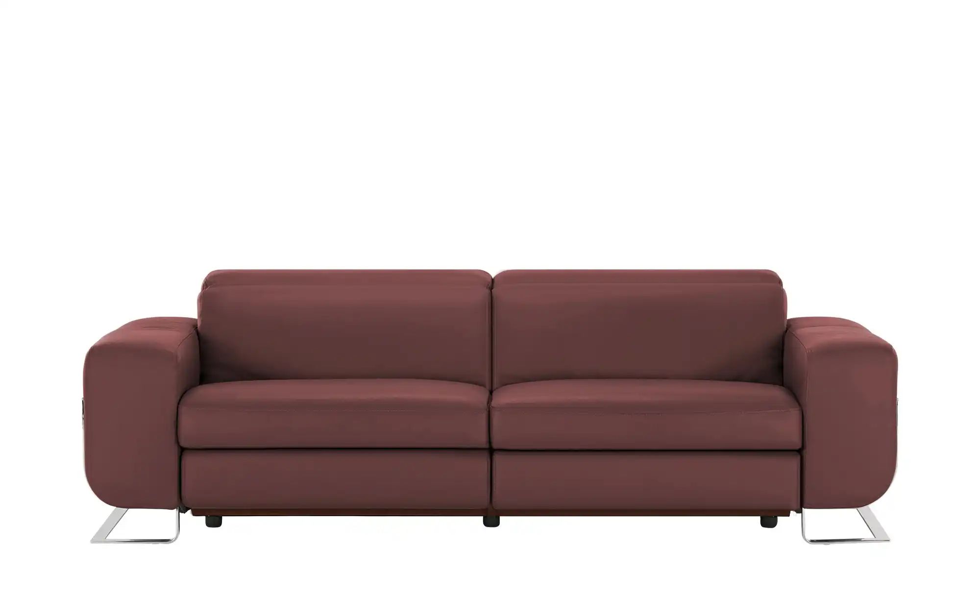 JOOP! Ledersofa  8151 ¦ rot ¦ Maße (cm): B: 238 H: 74 T: 111 Polstermöbel > günstig online kaufen