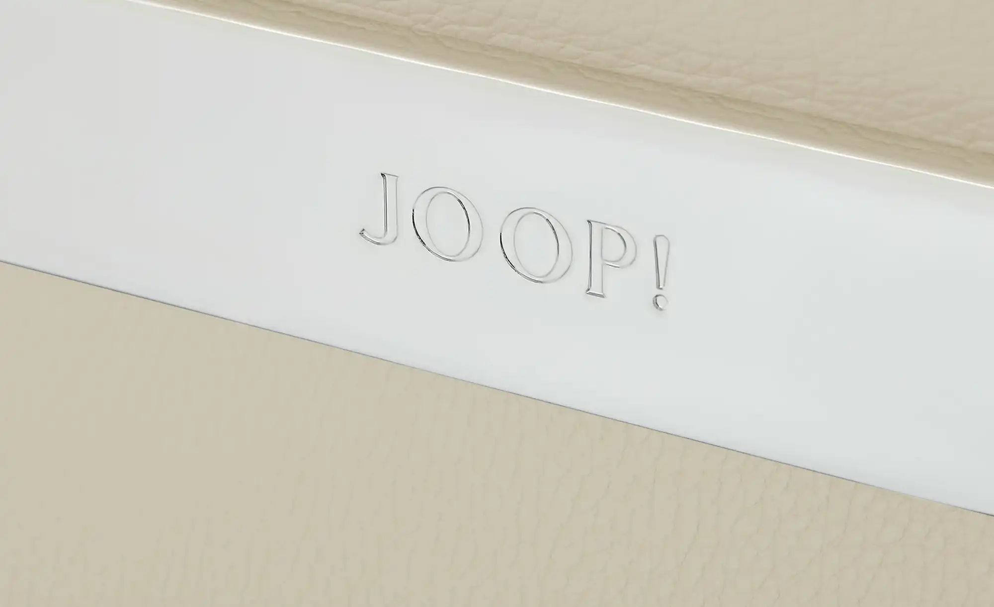 JOOP! Ledersofa  8151 ¦ beige ¦ Maße (cm): B: 238 H: 74 T: 111 Polstermöbel günstig online kaufen