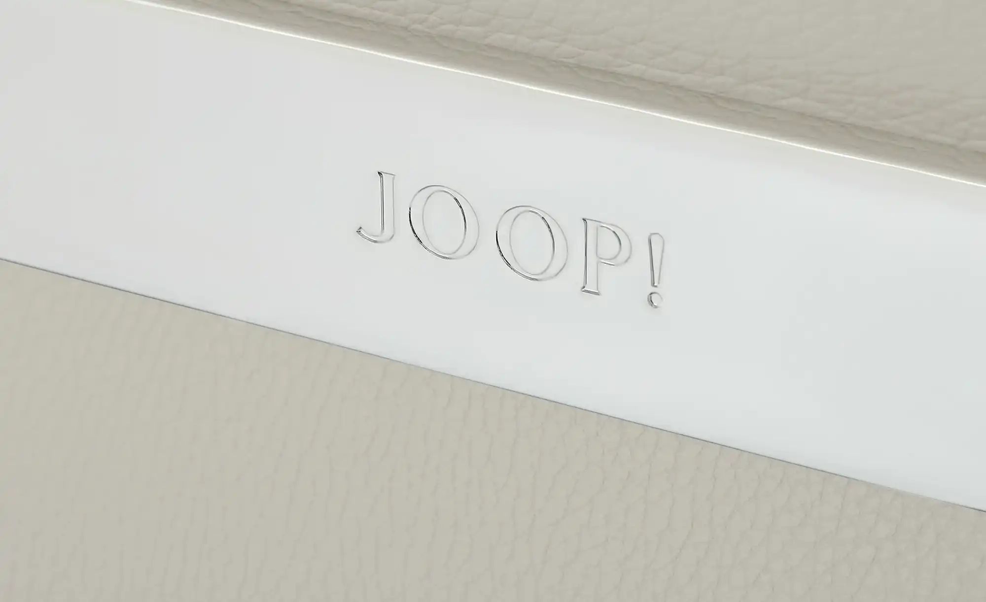 JOOP! Ledersofa  8151 ¦ grau ¦ Maße (cm): B: 238 H: 74 T: 111 Polstermöbel günstig online kaufen