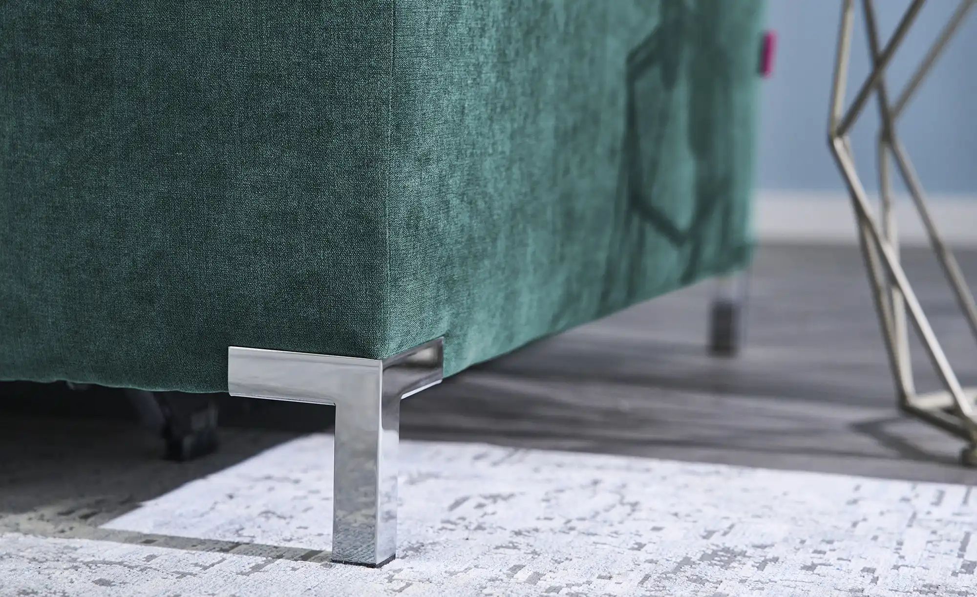 Thumbnail - Ecksofa mit verstellbaren Kopfstützen Arte ¦ türkis/petrol ¦ Maße (cm): B: 284 H: 97 T: 200.0 Polstermöbel > Sofas > Eck...