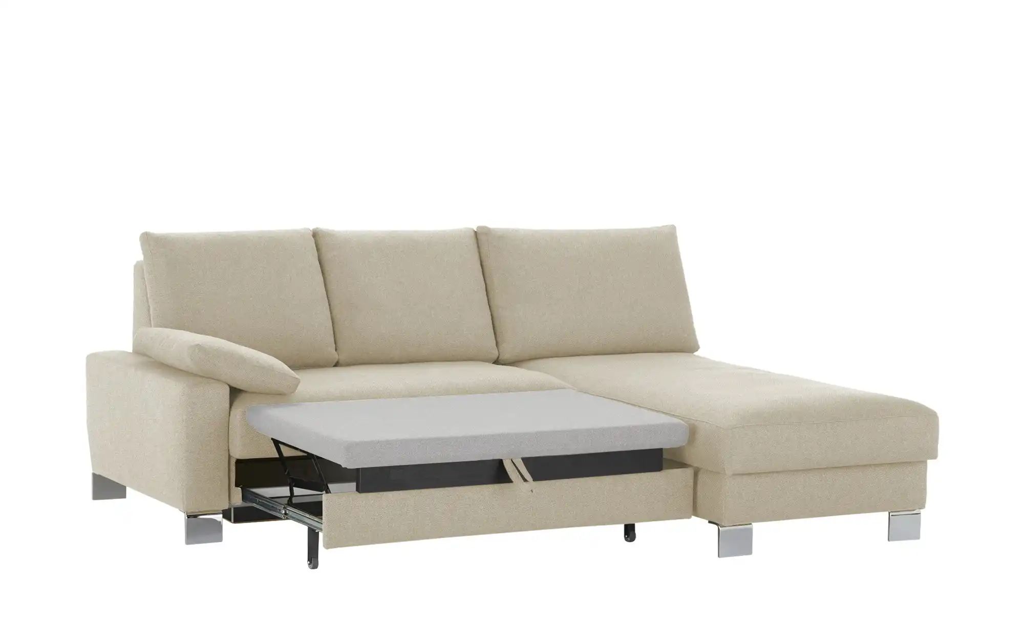 Ecksofa  Fürth ¦ beige ¦ Maße (cm): B: 218 H: 90 T: 180.0 Polstermöbel > So günstig online kaufen