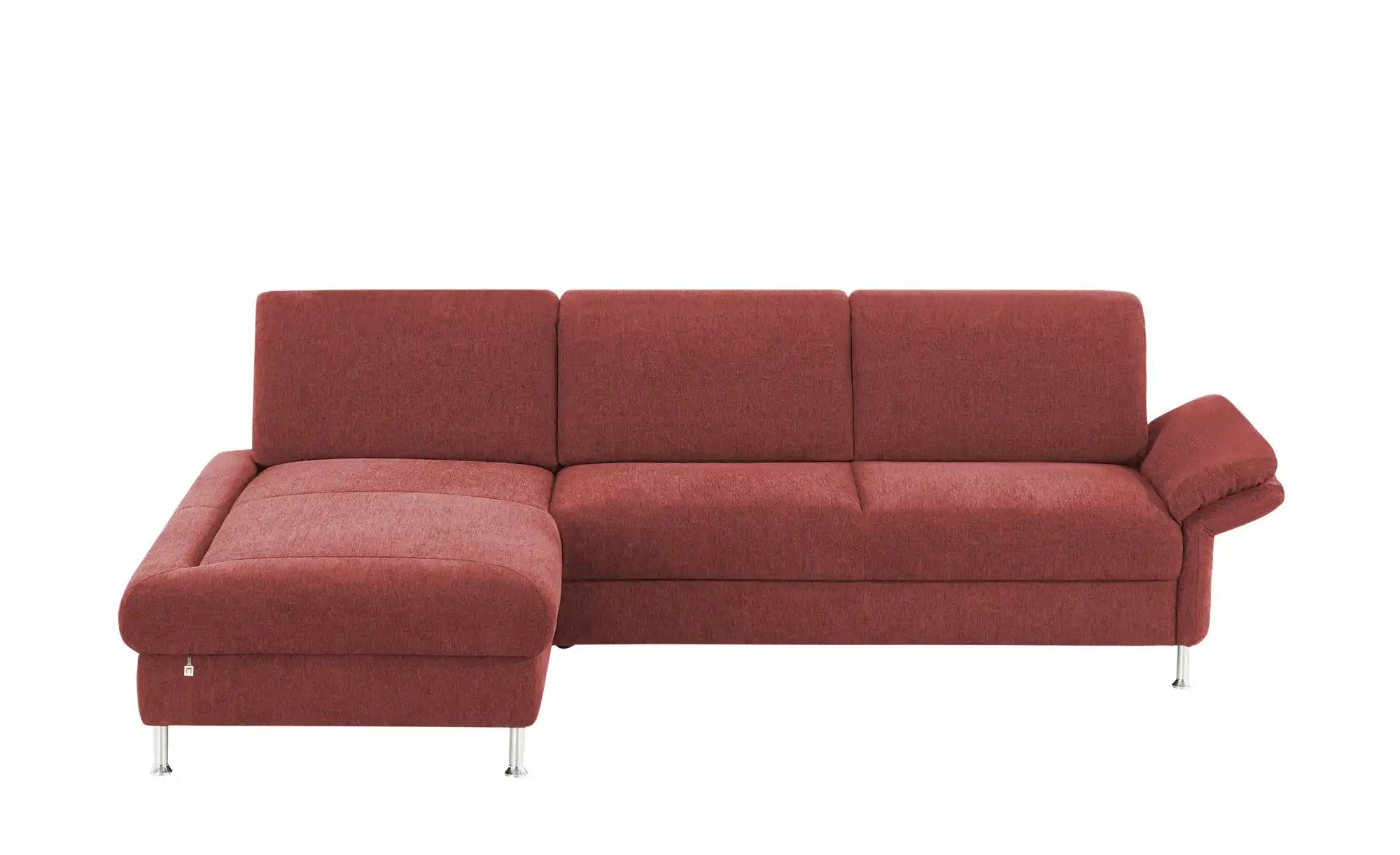 Ecksofa  Diva Lounge Vital ¦ rot ¦ Maße (cm): B: 265 H: 85 T: 205 Polstermö günstig online kaufen