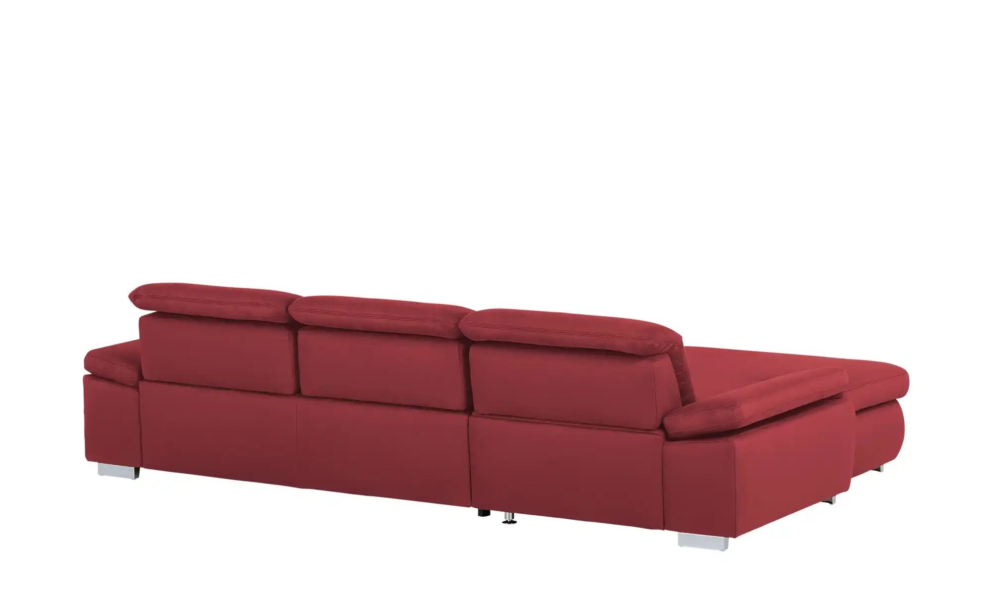 Lounge Collection Ecksofa aus Mikrofaser Kathrin ¦ rot ¦ Maße (cm): B: 309 günstig online kaufen